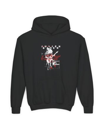 Julien Baker Live Flier Youth Heavy Blend Hooded Sweatshirt