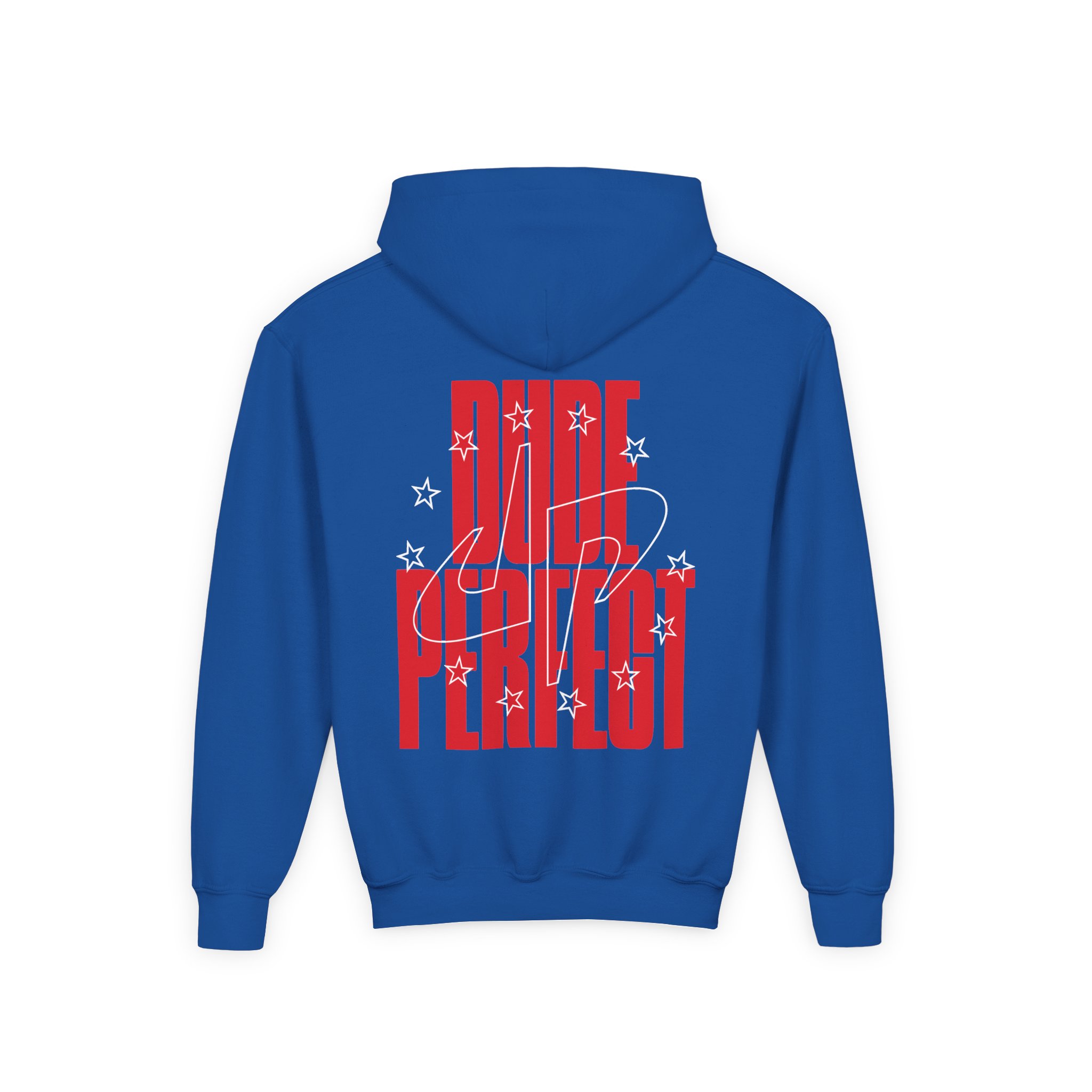Dude Perfect All-american Youth Heavy Blend Hooded Sweatshirt - Image 2