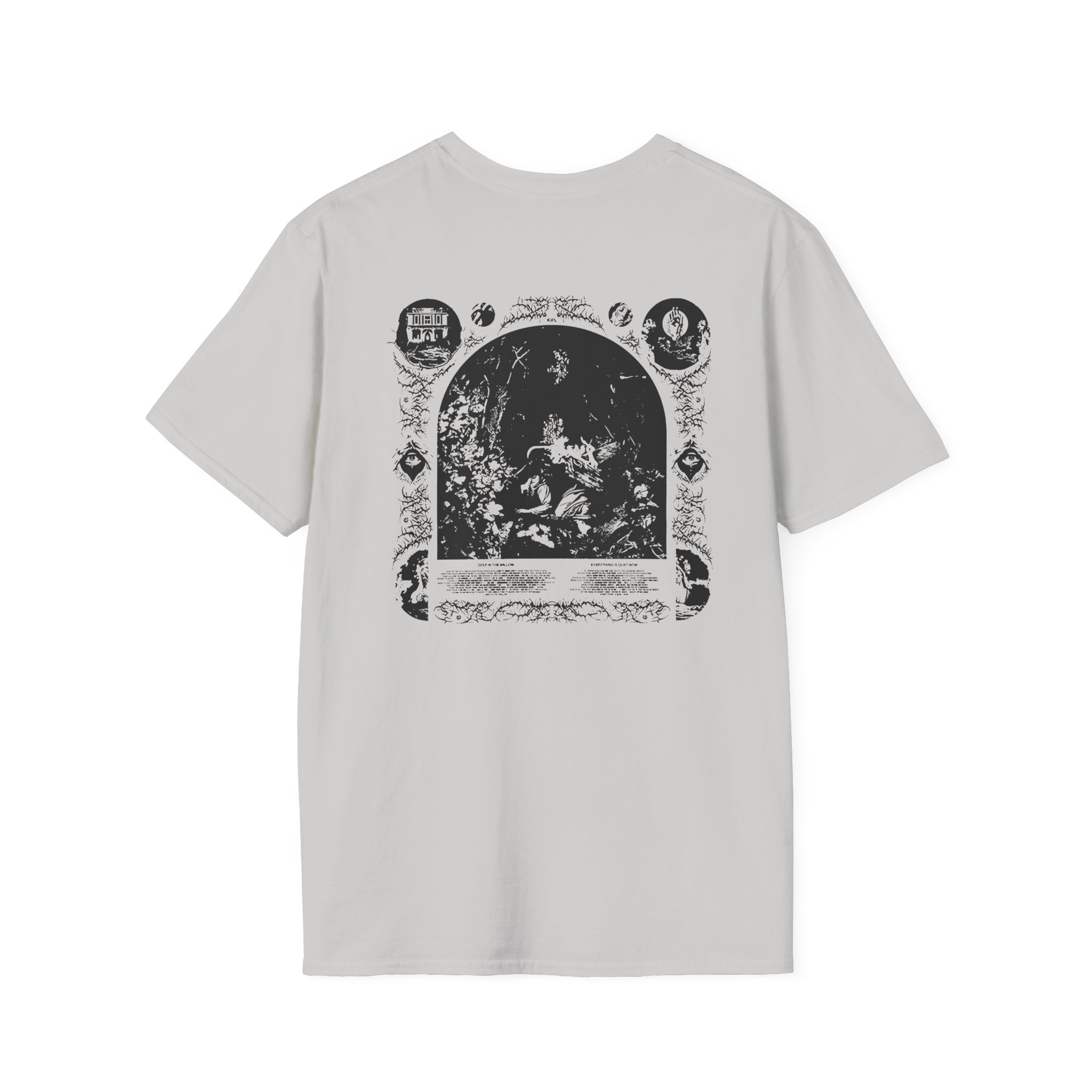 Knocked Loose Quiet Now Unisex Softstyle T-shirt - Image 8