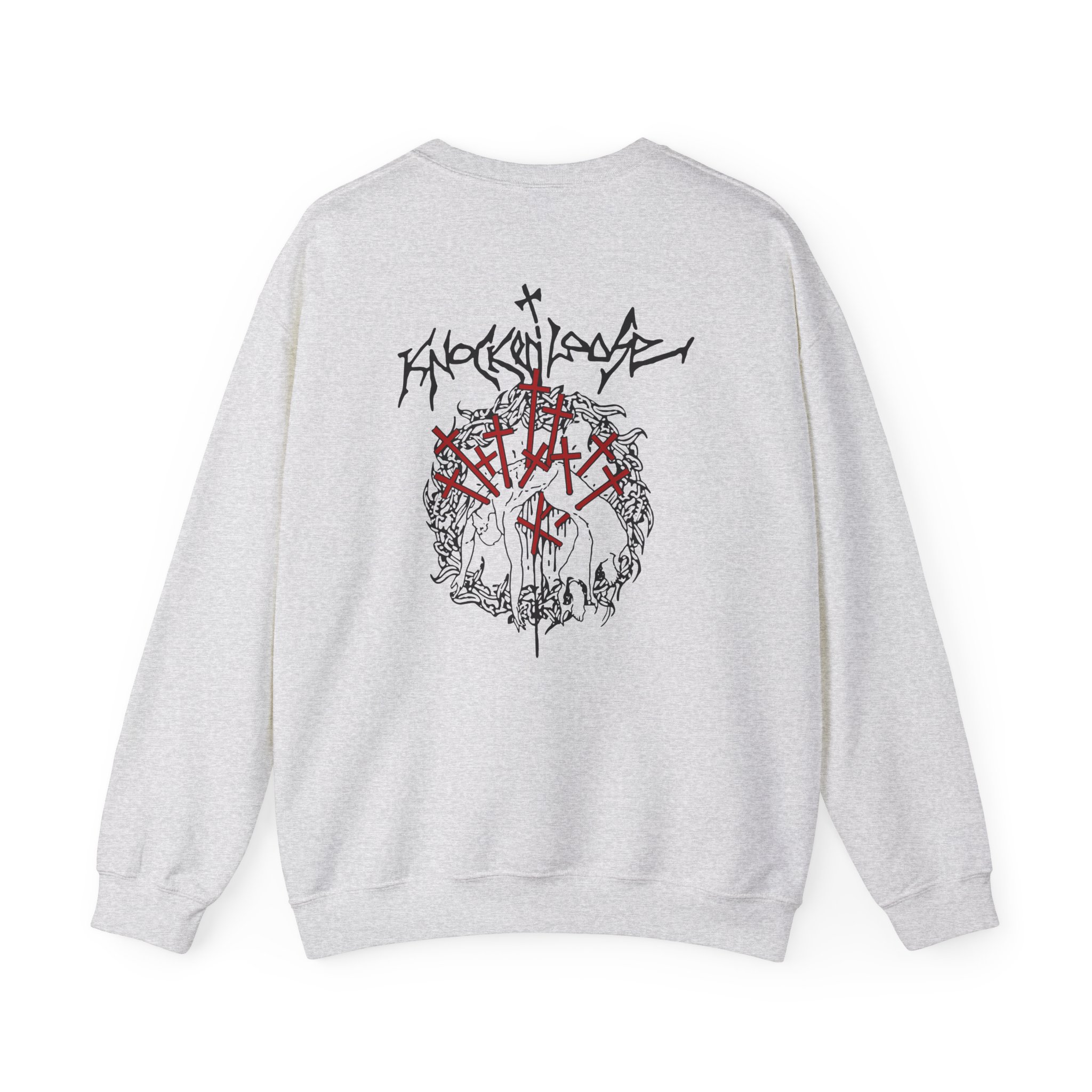 Knocked Loose Otak Ash Unisex Heavy Blend™ Crewneck Sweatshirt - Image 2