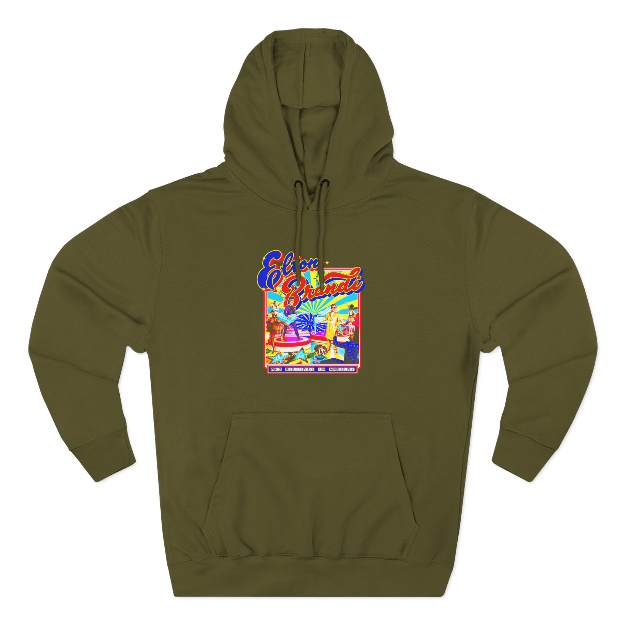 Ej Farewell Who Believes in Angels Three-Panel Fleece Hoodie - Image 5