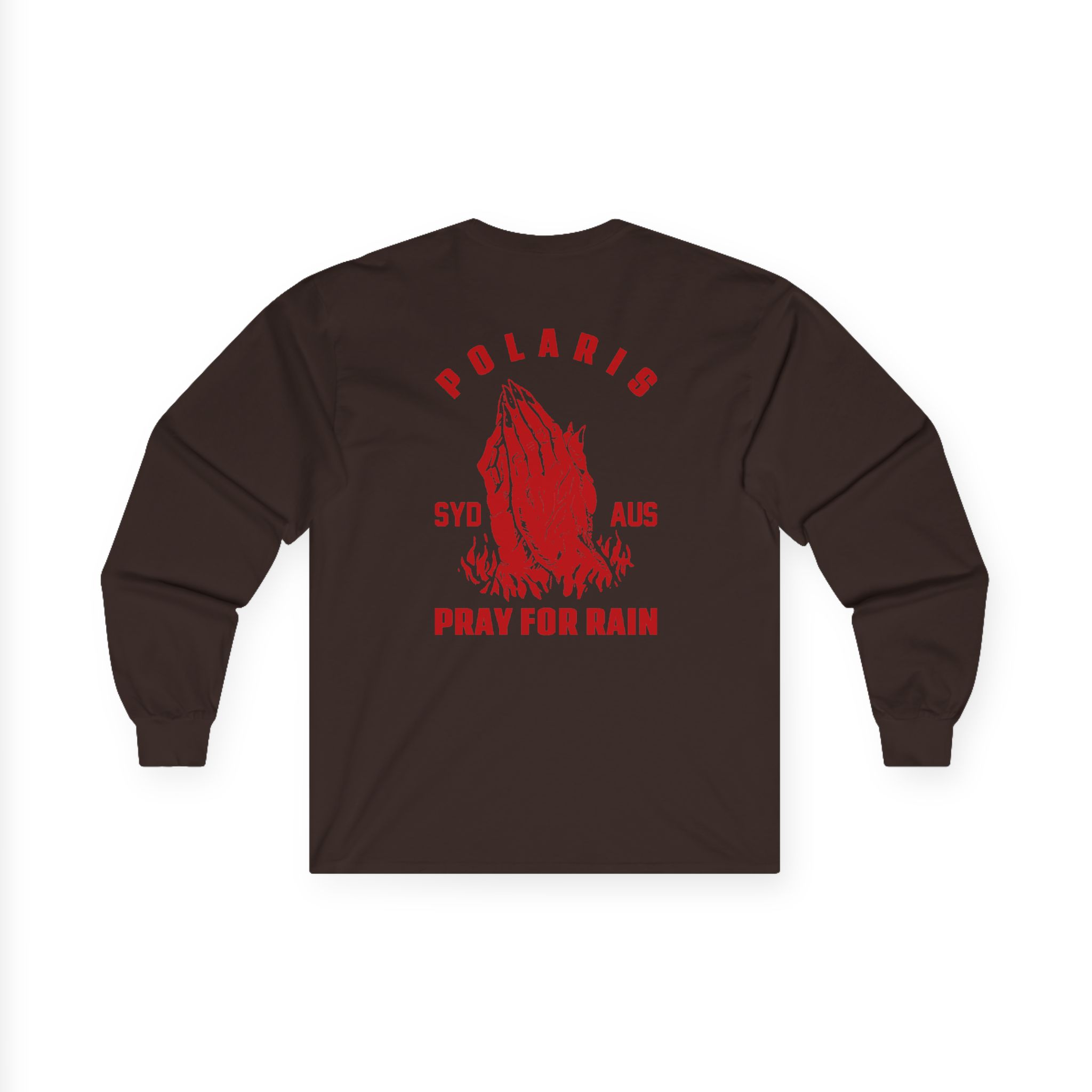 Polaris Pray for Rain Unisex Ultra Cotton Long Sleeve Tee - Image 4