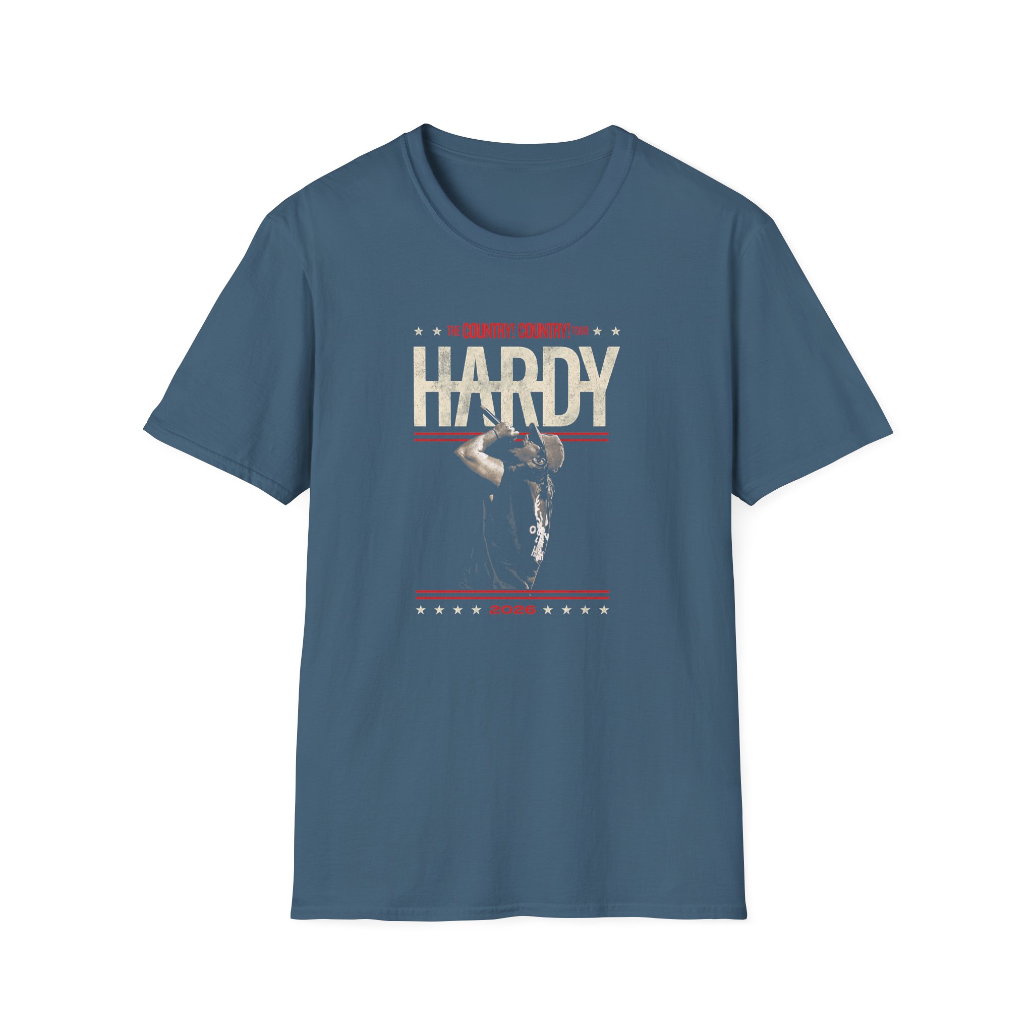 Hd Country! Country! Photo Tour Unisex Softstyle T-Shirt - Image 5