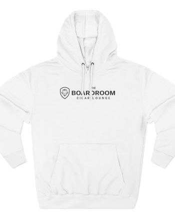 Valuetainment the Boardroom Cigar Lounge Three-Panel Fleece Hoodie
