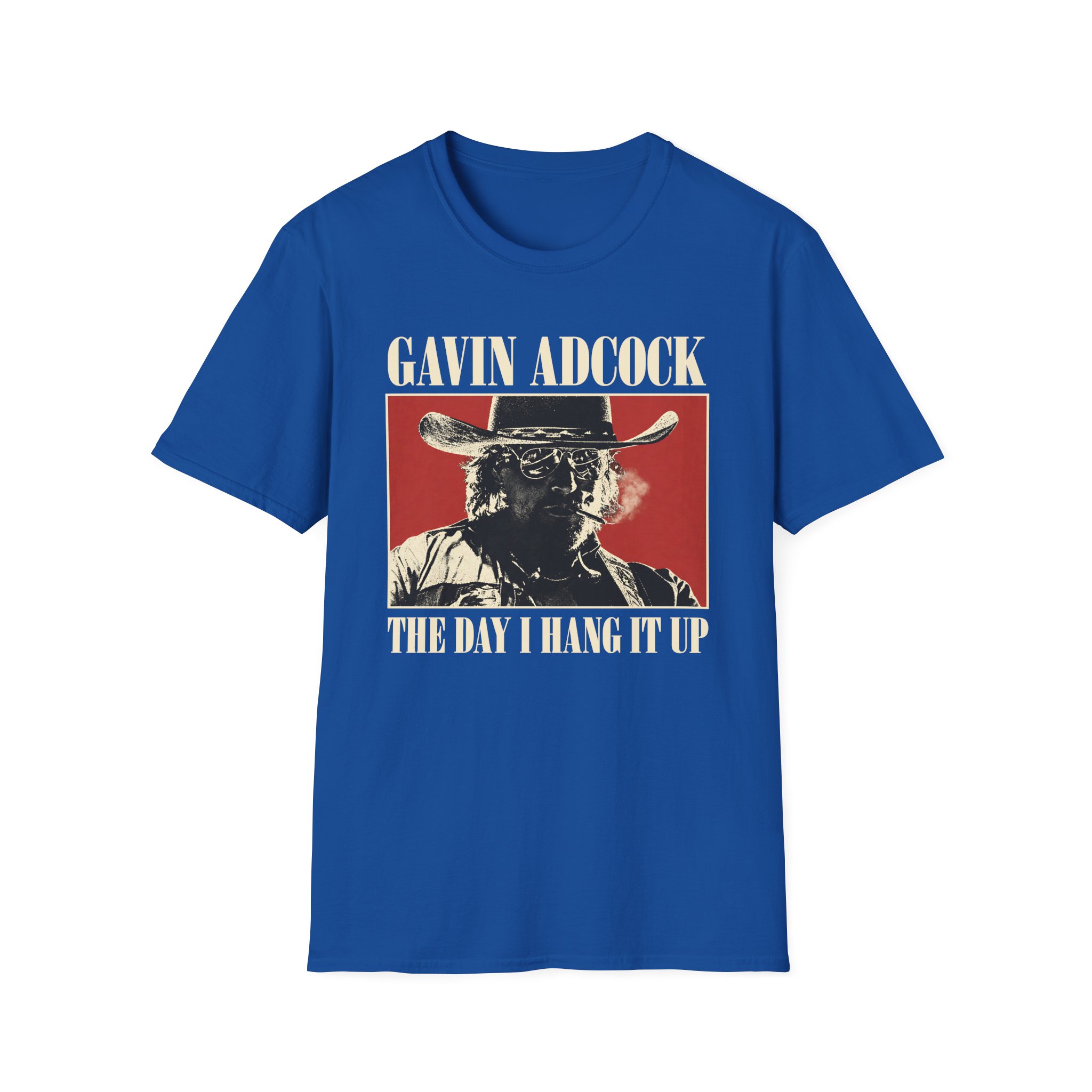 Gavin Adcock Hang It Up Unisex Softstyle T-Shirt - Image 9