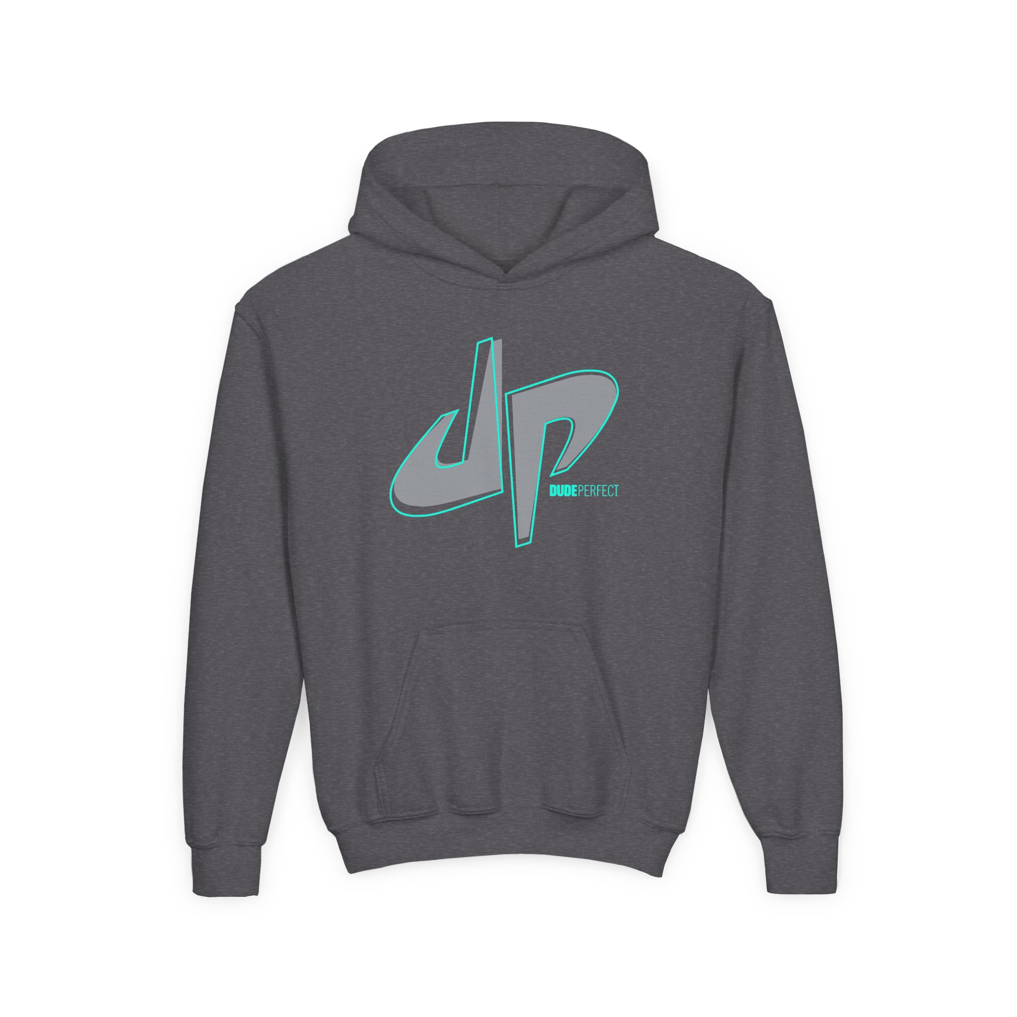 Dude Perfect Pound It Reflective Youth Heavy Blend Hooded Sweatshirt - Image 7