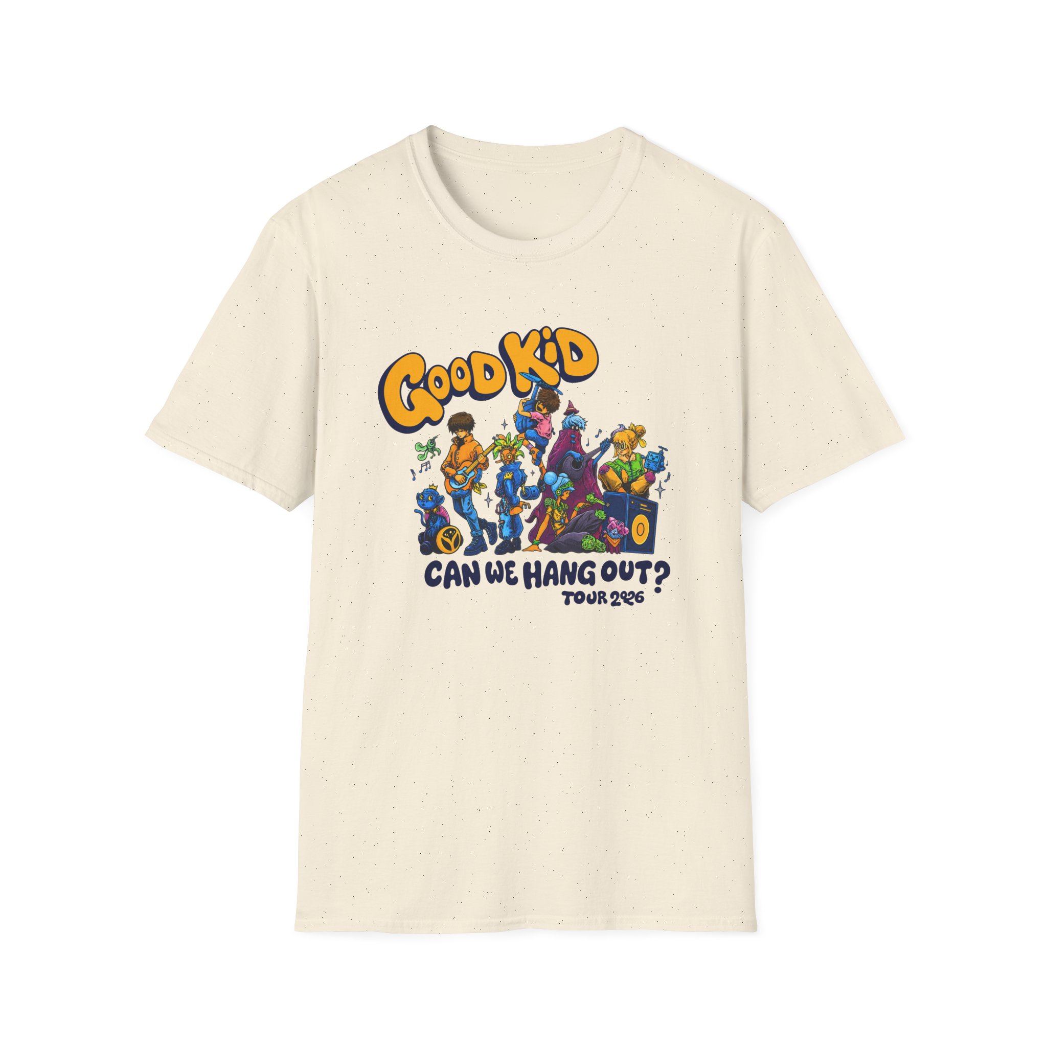 Good Kid Can We Hang Out Unisex Softstyle T-Shirt - Image 7