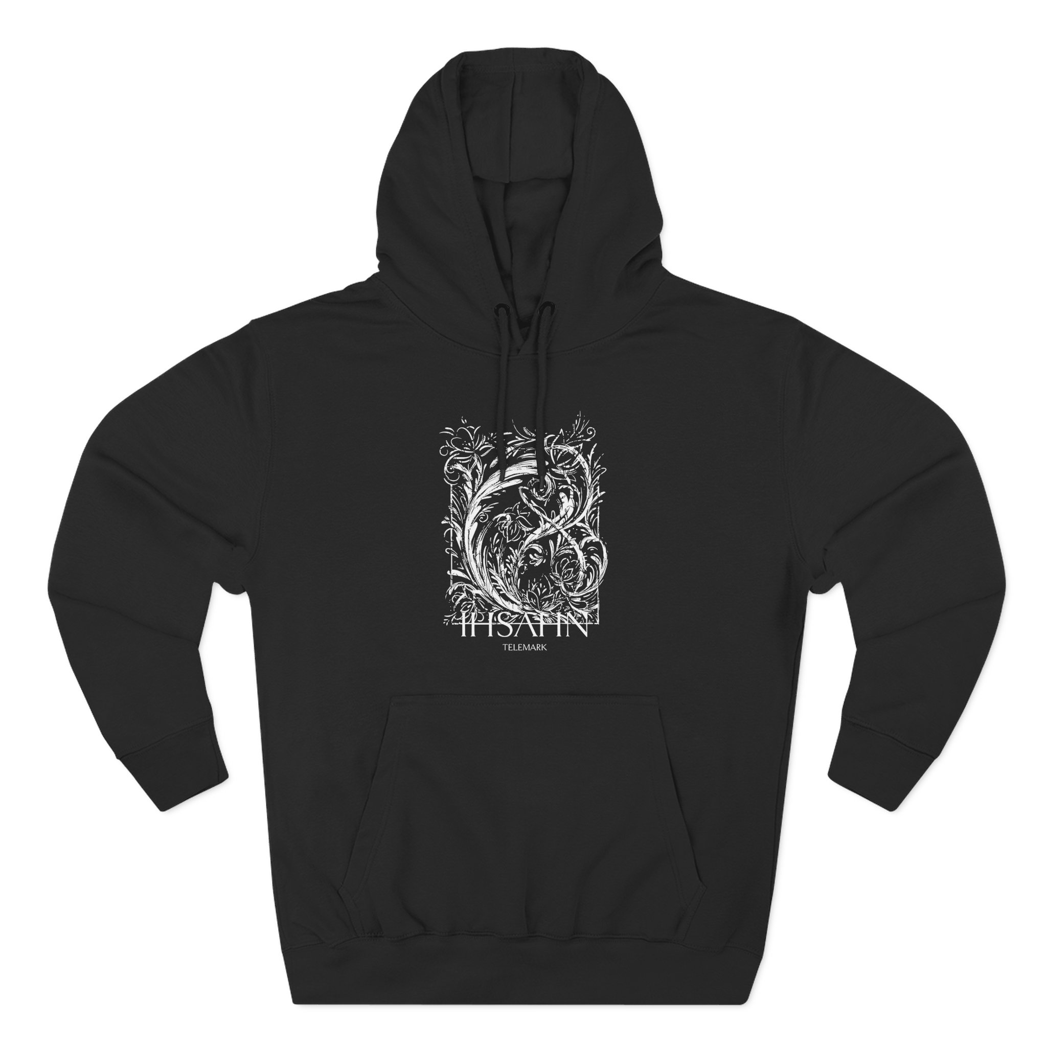 Ihsahn Roses Three-Panel Fleece Hoodie