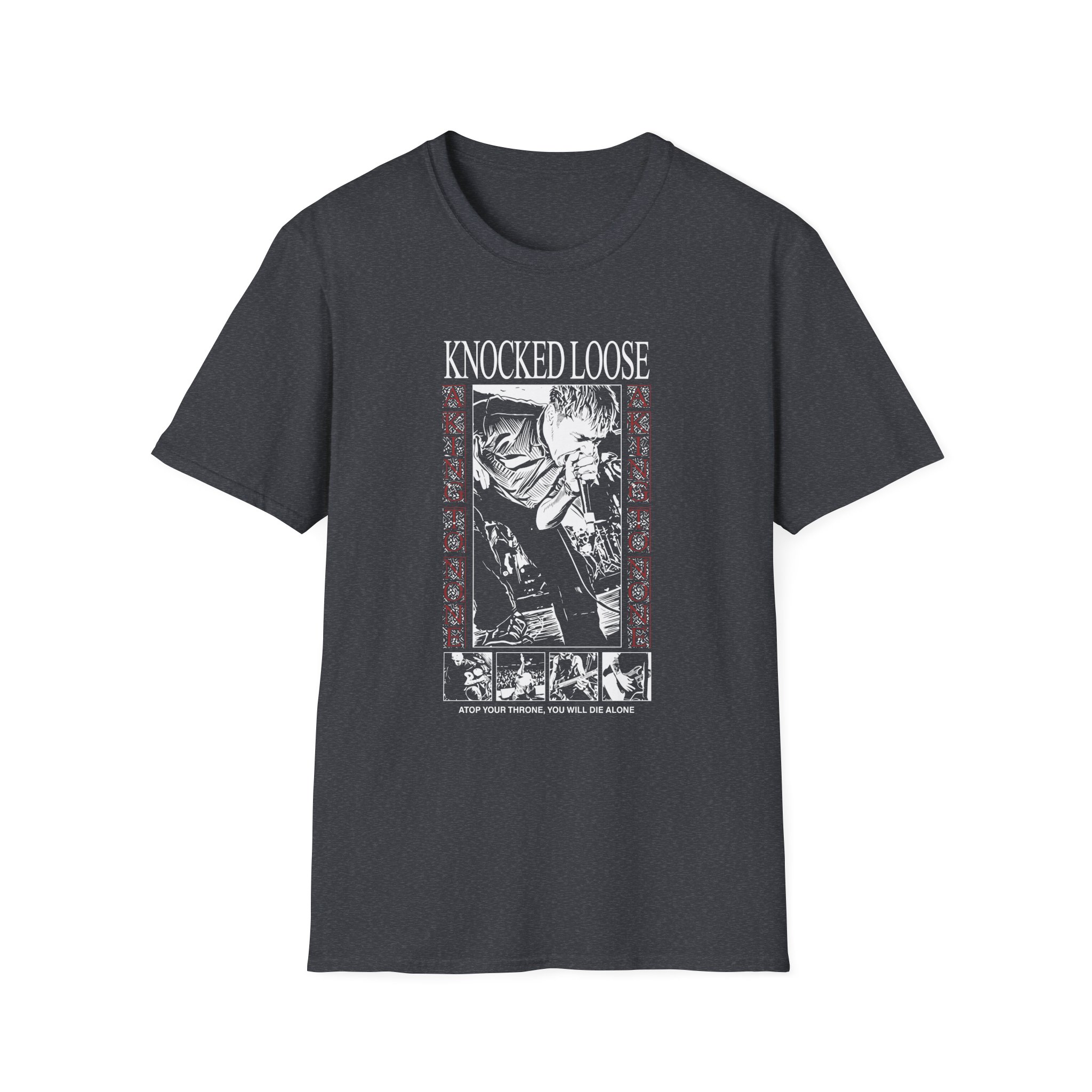 Knocked Loose Atop Your Throne Unisex Softstyle T-Shirt - Image 13