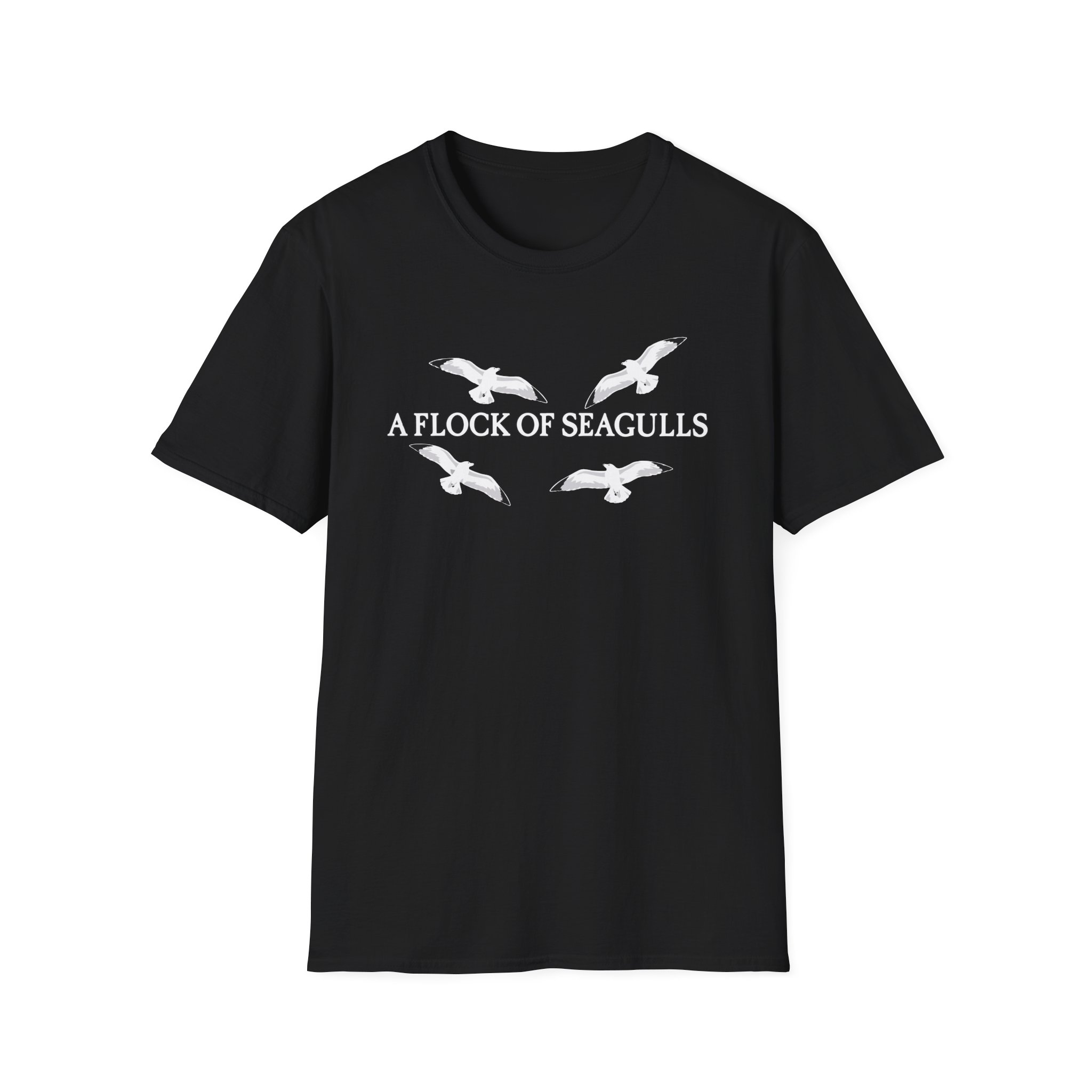 A Flock of Seagulls “Seagulls” Unisex Softstyle T-Shirt