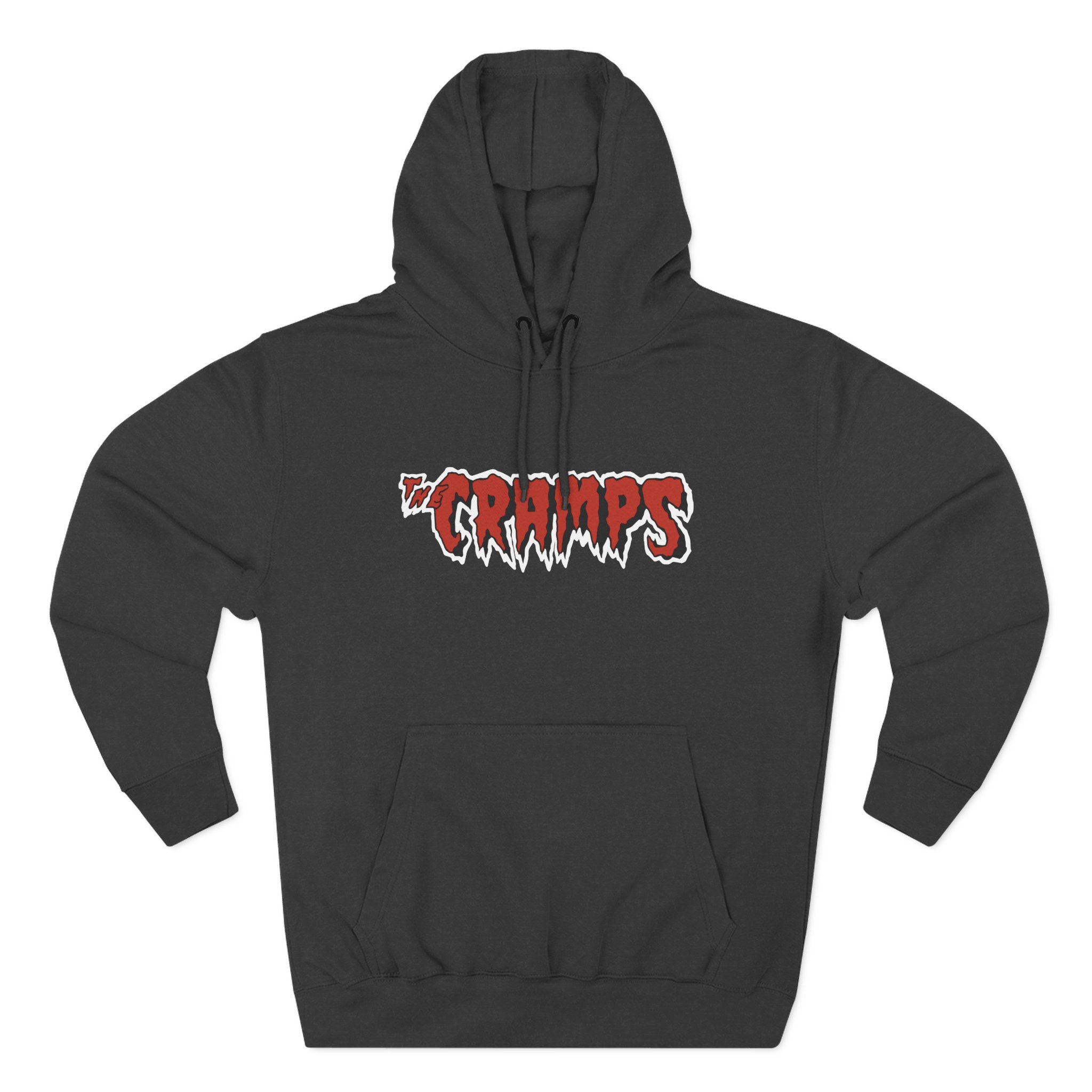The Cramps Logo Three-Panel Fleece Hoodie - Image 3