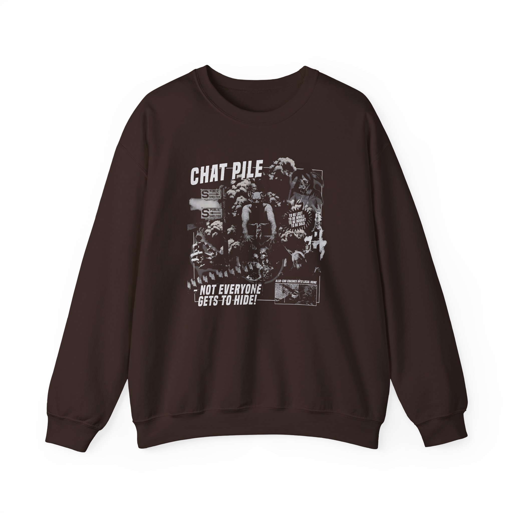 Chat Pile Weekly World News Unisex Heavy Blend™ Crewneck Sweatshirt - Image 5