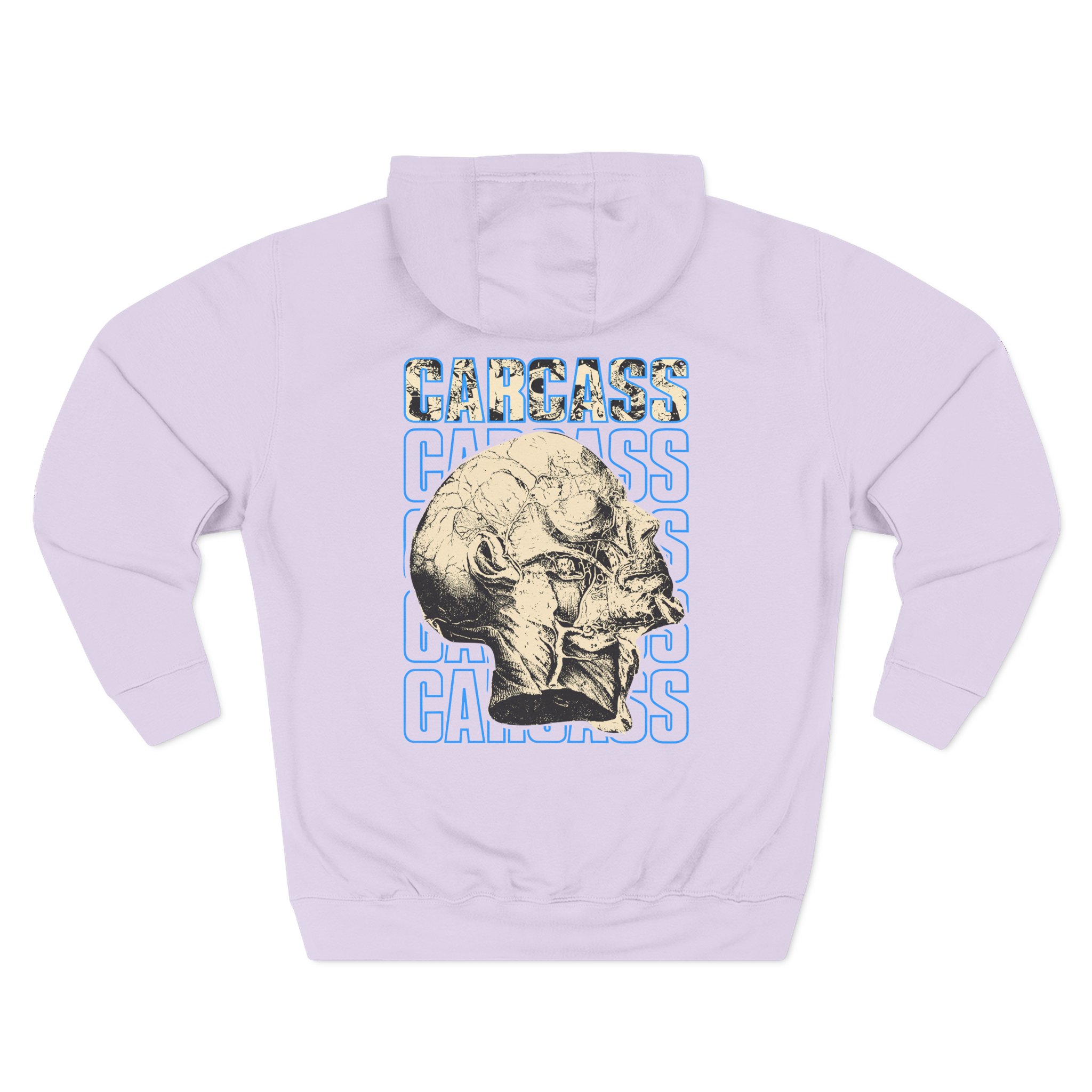 Carcass Head & Tools Three-Panel Fleece Hoodie - Image 18