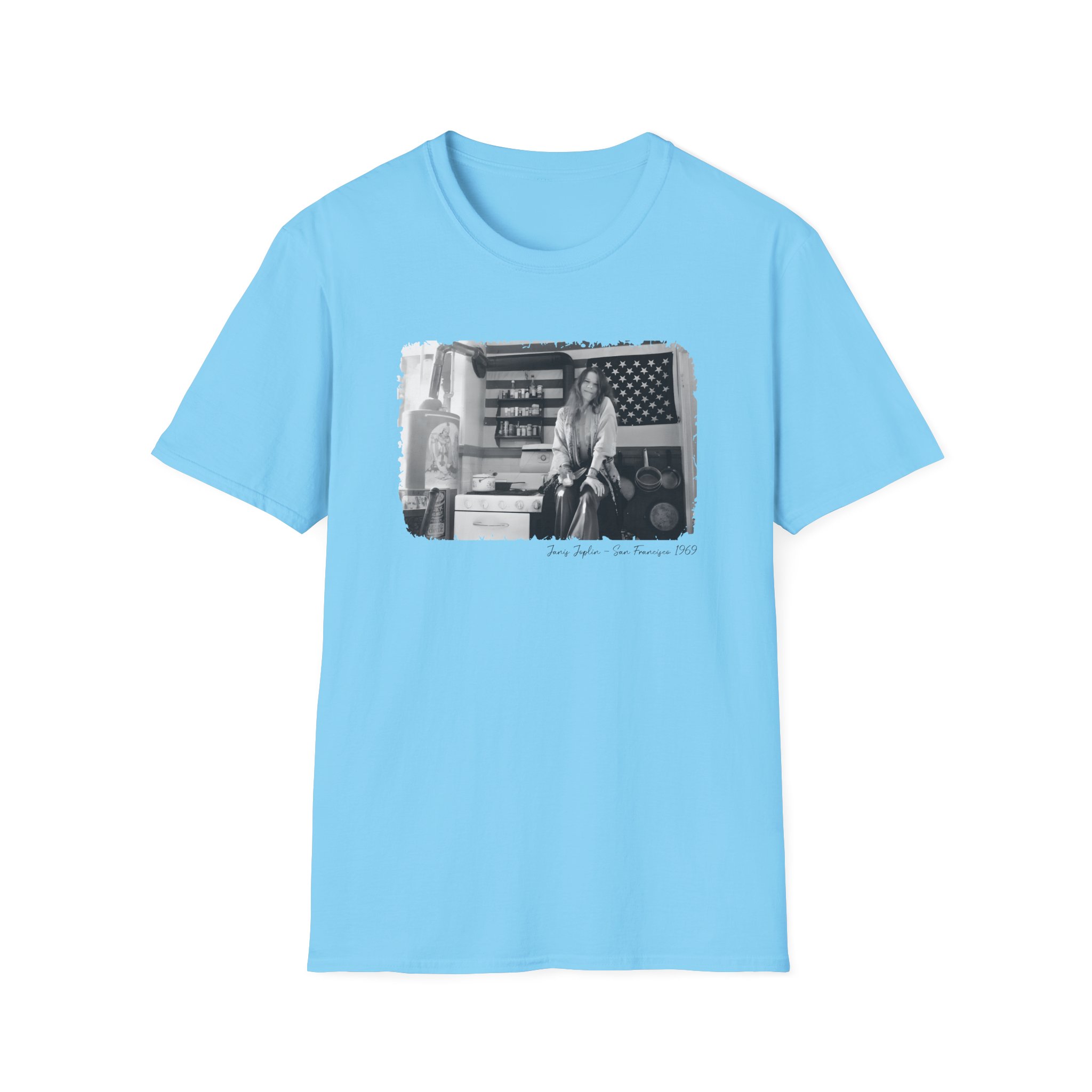 Janis in the Kitchen Unisex Softstyle T-Shirt - Image 57