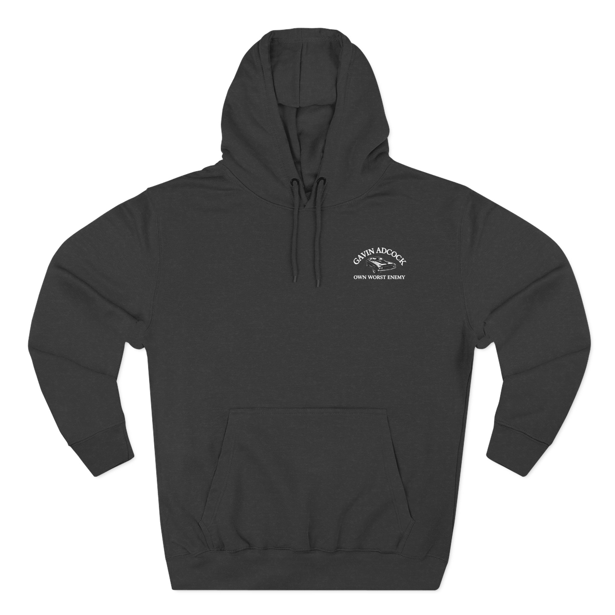 Gavin Adcock My Own Worst Enemy Three-Panel Fleece Hoodie - Image 3
