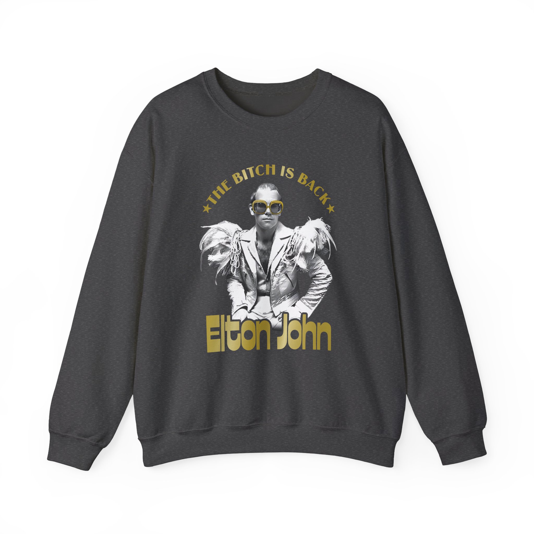 Ej Farewell Bitch is Back Foil Unisex Heavy Blend™ Crewneck Sweatshirt - Image 9