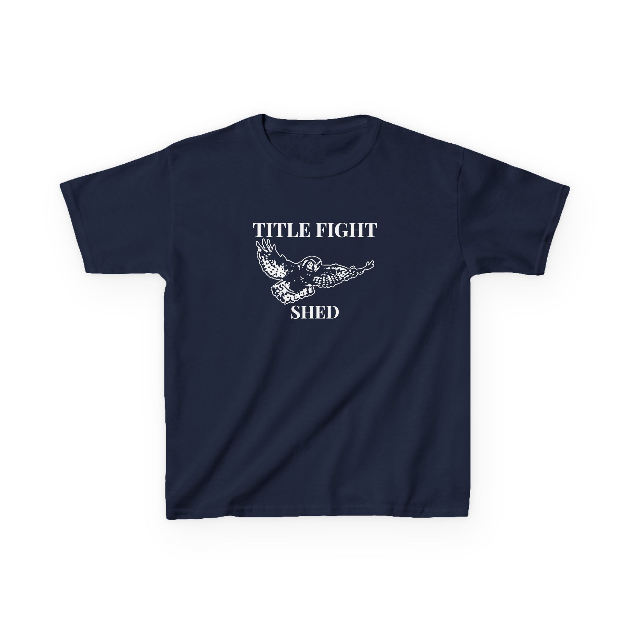 Kids Cold Cuts Title Fight Shed Owl Heavy Cotton™ Tee - Image 13
