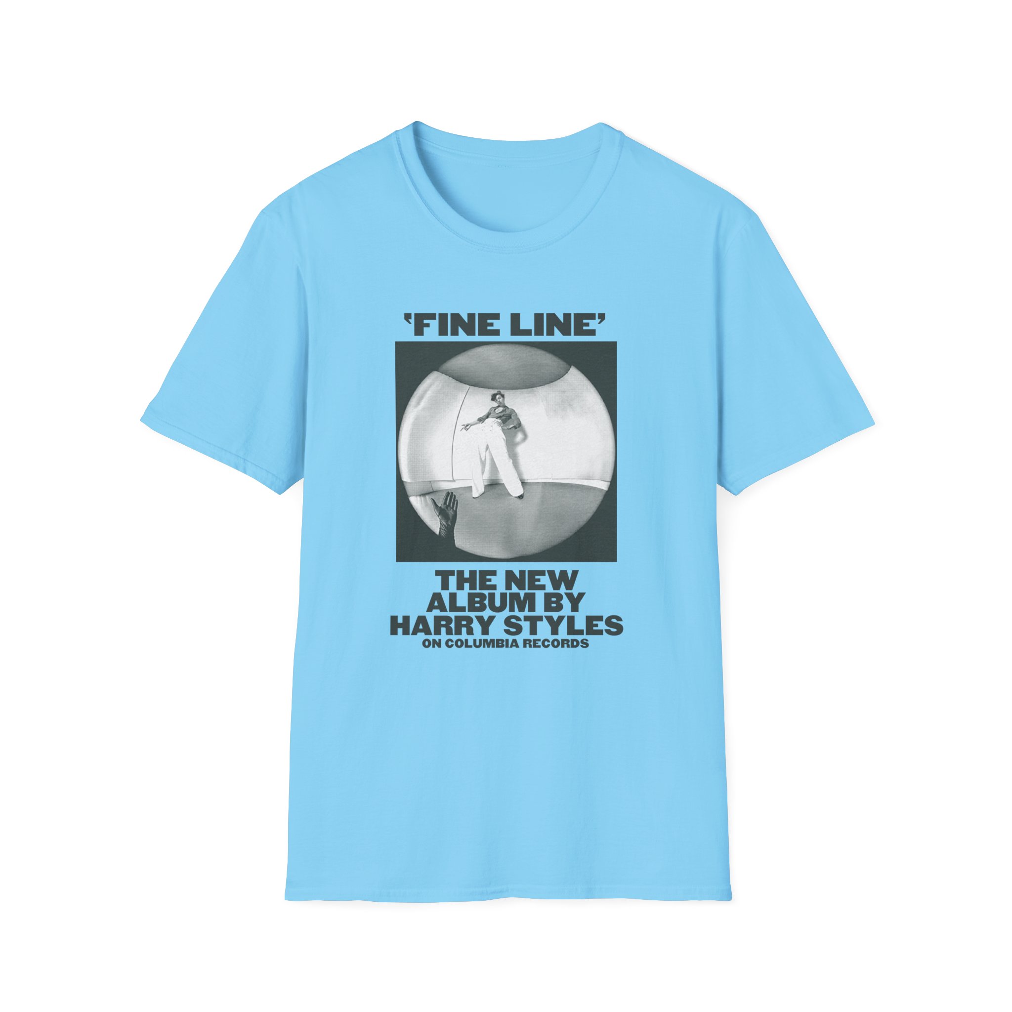 Love on Tour Fine Line Unisex Softstyle T-Shirt - Image 13