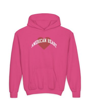 Benson Boone American Heart Youth Heavy Blend Hooded Sweatshirt