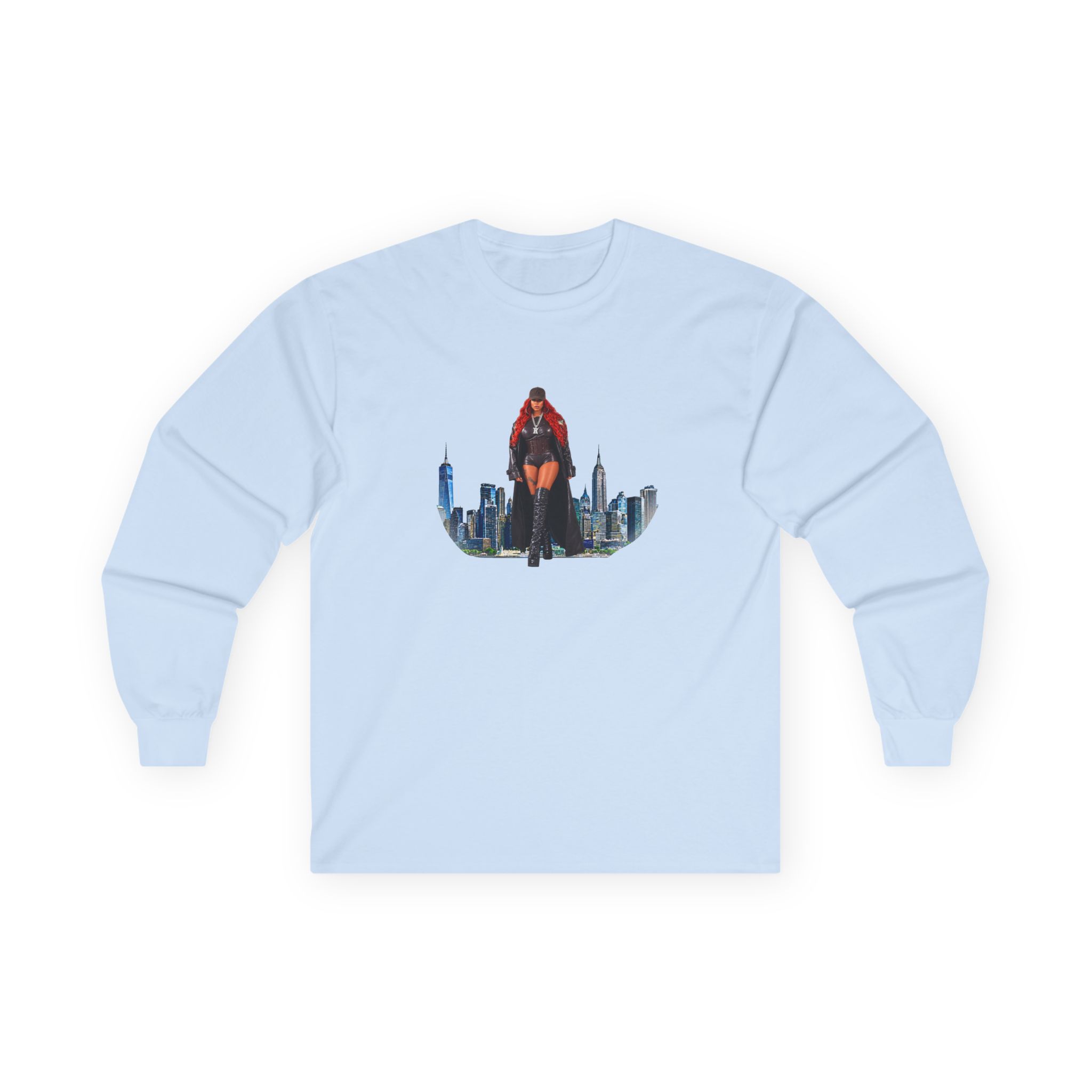 Mary J Blige City Unisex Ultra Cotton Long Sleeve Tee - Image 11