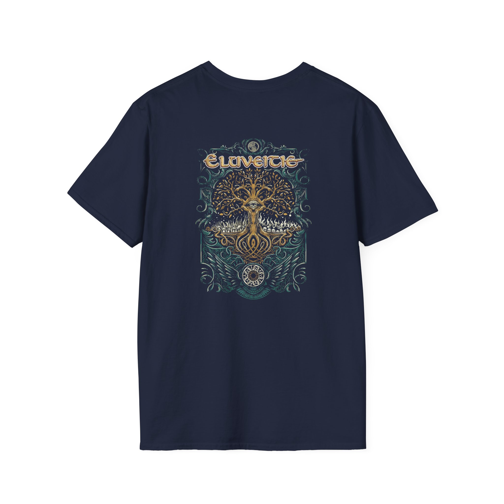 Eluveitie Celtic Tree Unisex Softstyle T-Shirt - Image 6
