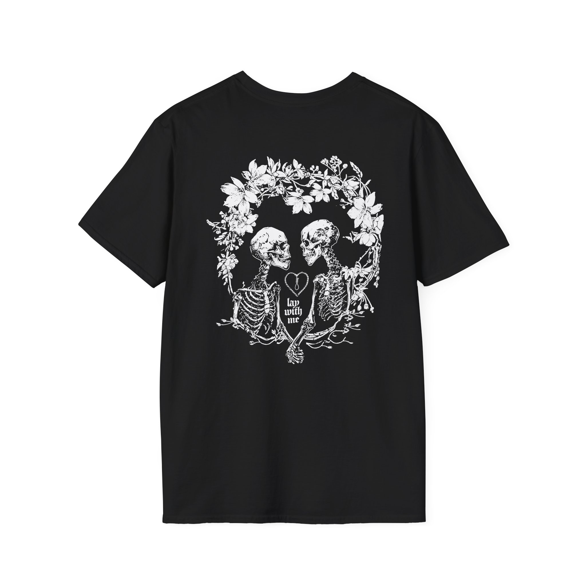 Paleface Swiss Lay With Me Flower Unisex Softstyle T-Shirt - Image 2