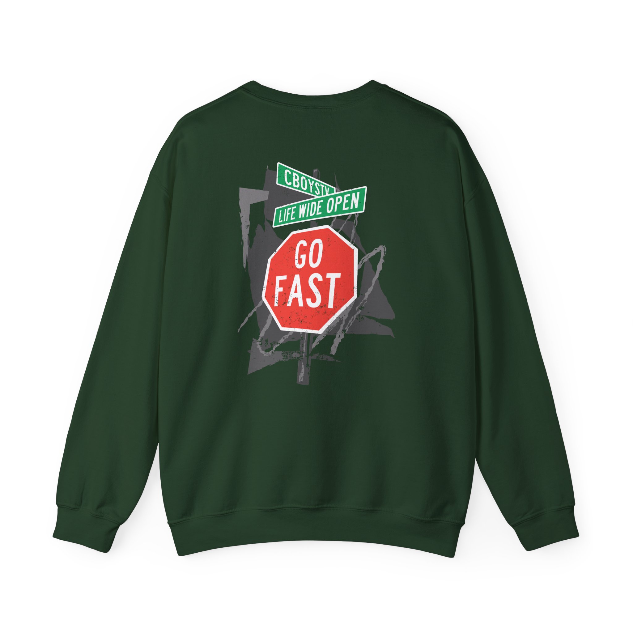 Cboystv Street Sign Unisex Heavy Blend™ Crewneck Sweatshirt - Image 10