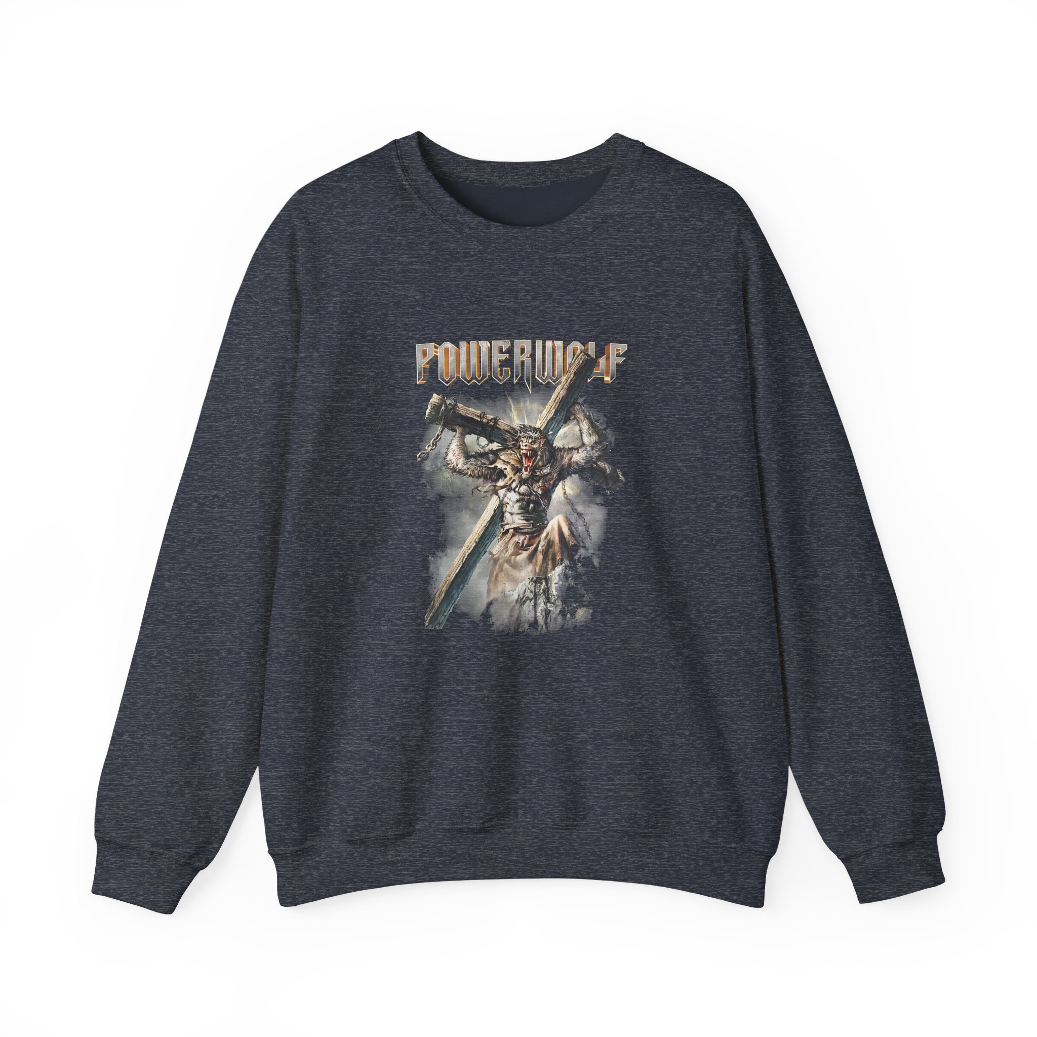 Powerwolf interlude Unisex Heavy Blend™ Crewneck Sweatshirt - Image 5