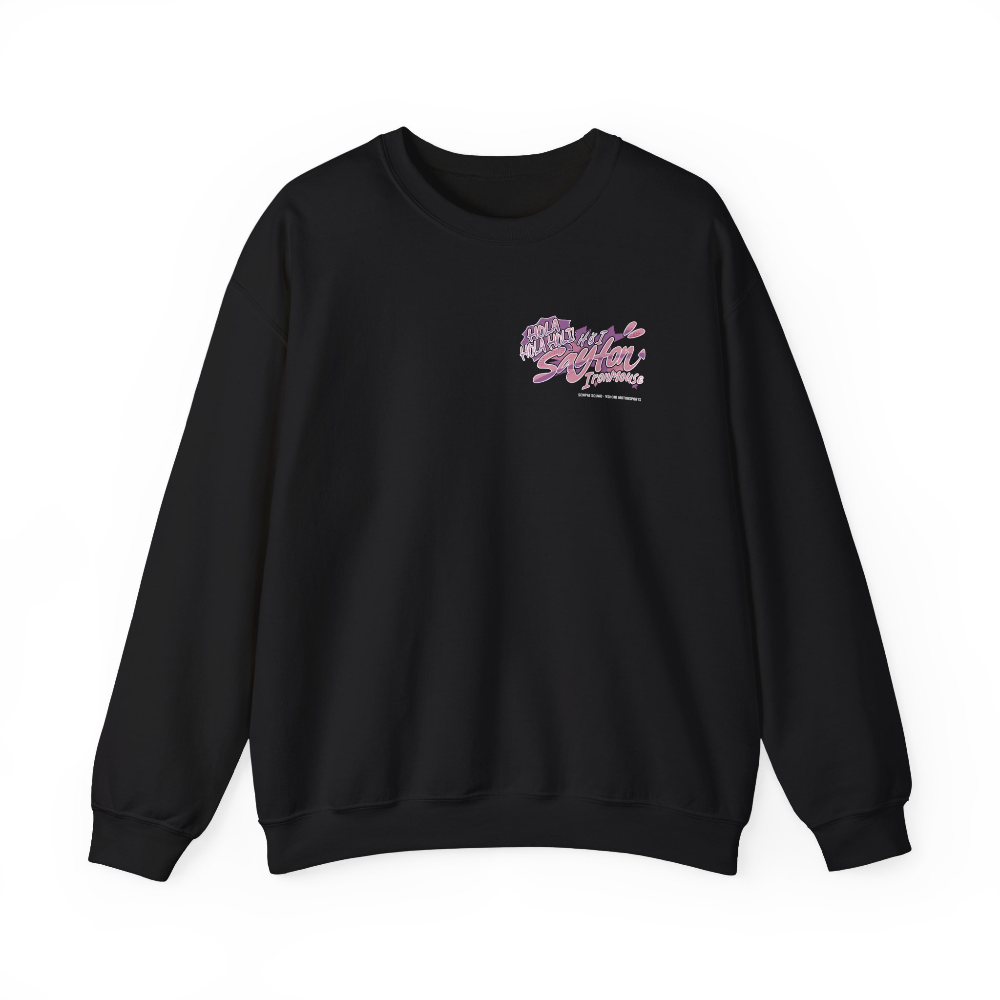 Ironmouse V2 Vshojo X Senpai Squad Unisex Heavy Blend™ Crewneck Sweatshirt