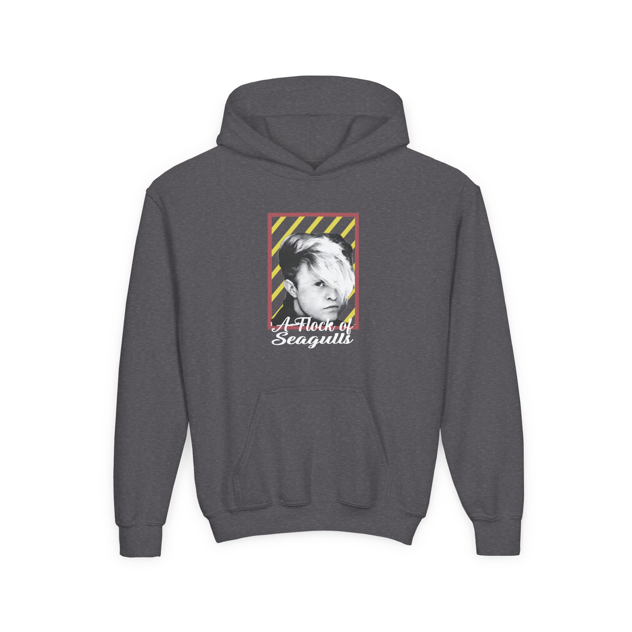 A Flock of Seagulls Neon Youth Heavy Blend Hooded Sweatshirt - Image 7