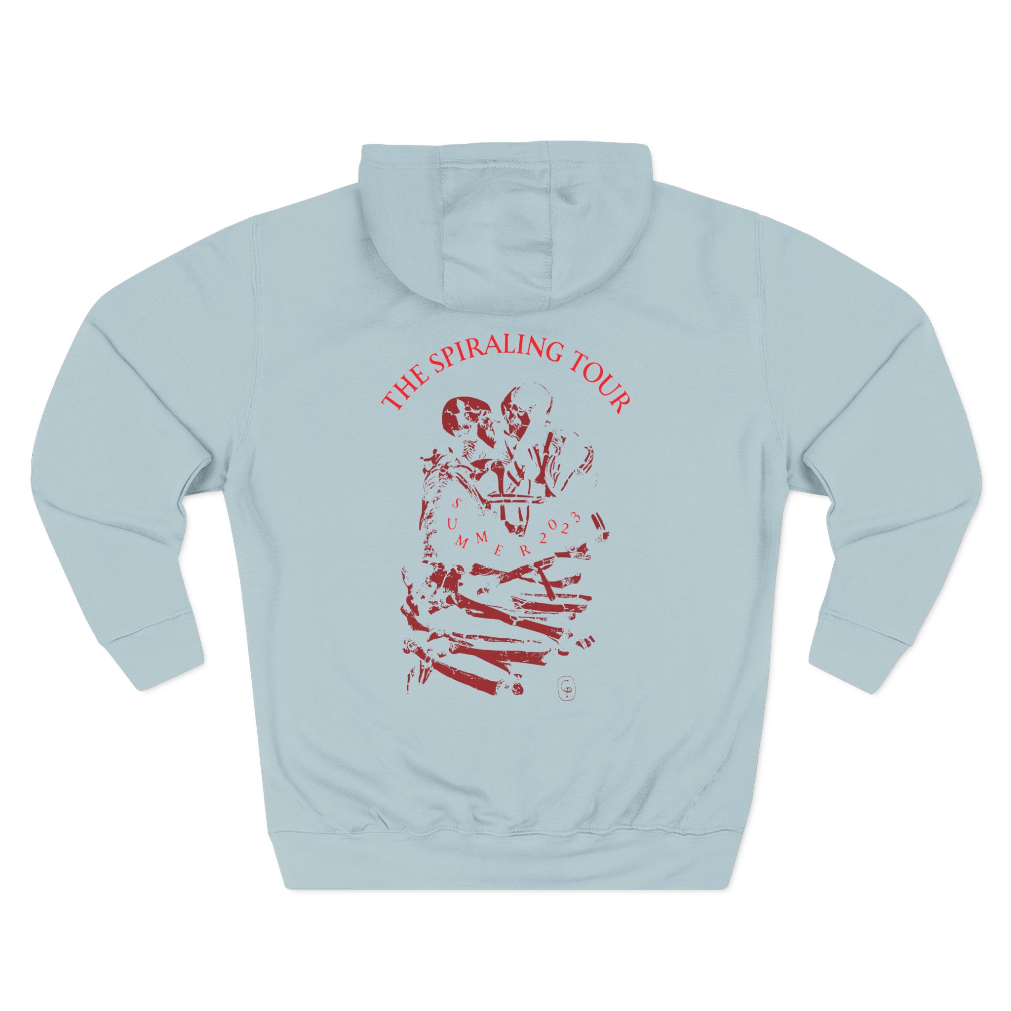 Caroline Polachek Volcano Spiraling Tour Three-Panel Fleece Hoodie - Image 10