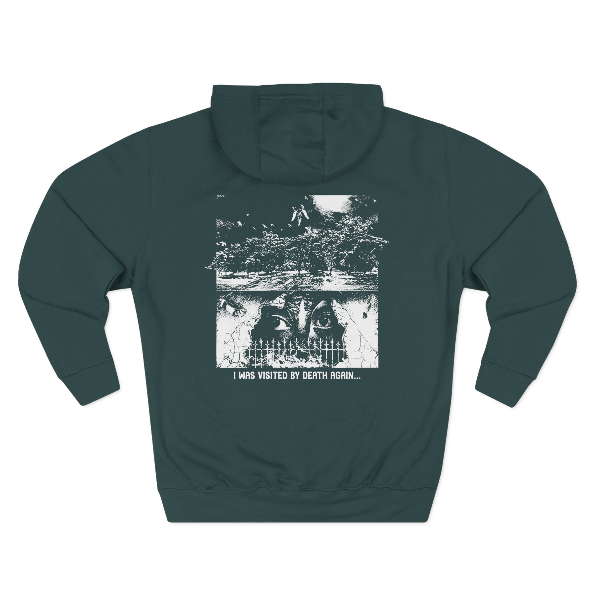 Knocked Loose Death Against Us Three-Panel Fleece Hoodie - Image 8