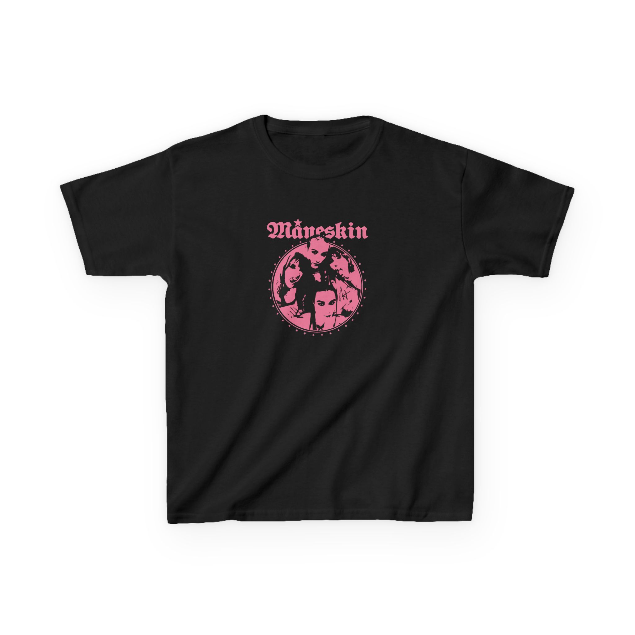 Kids Maneskin Pink Fisheye Band Heavy Cotton™ Tee