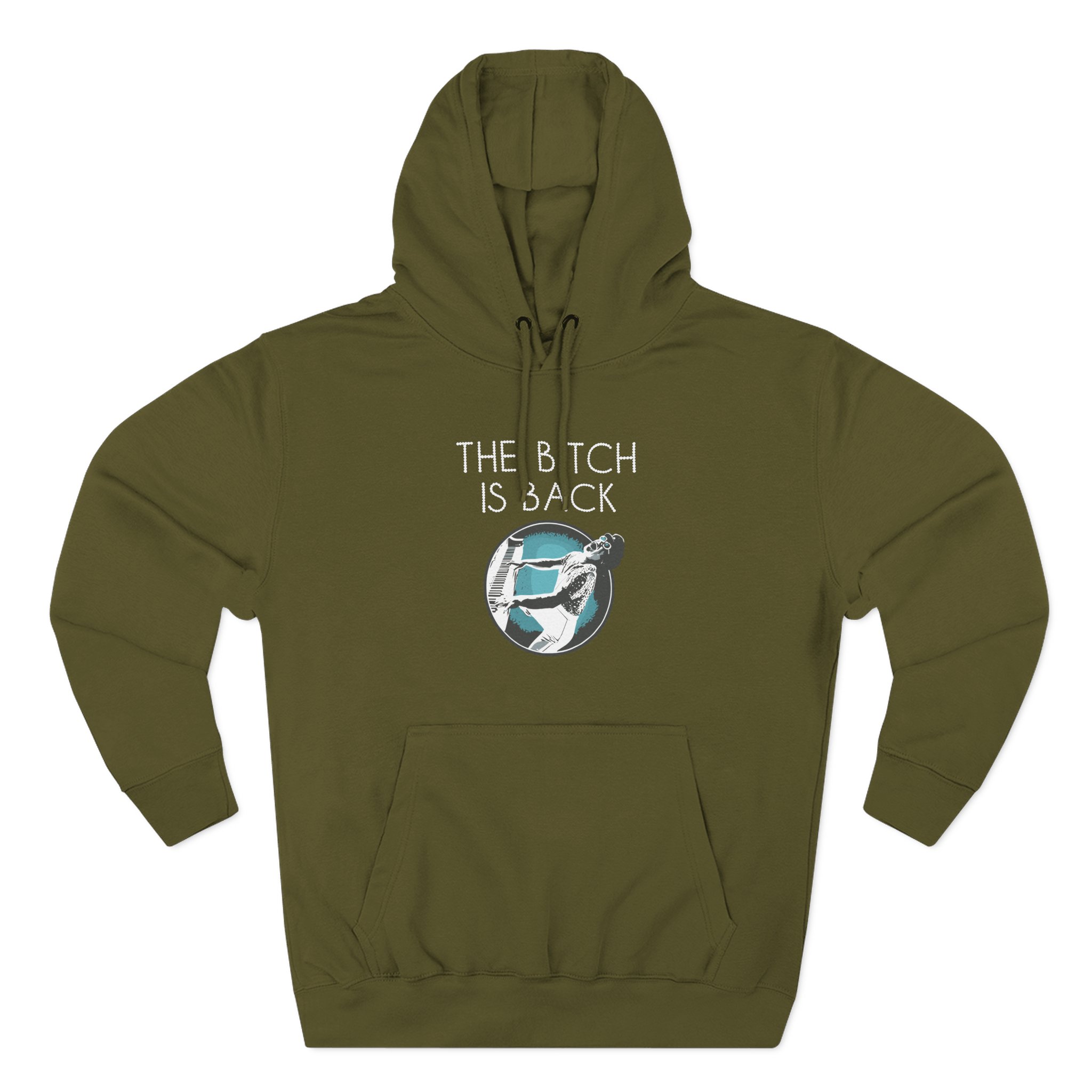 Ej Farewell Bitch Is Back Three-Panel Fleece Hoodie - Image 5