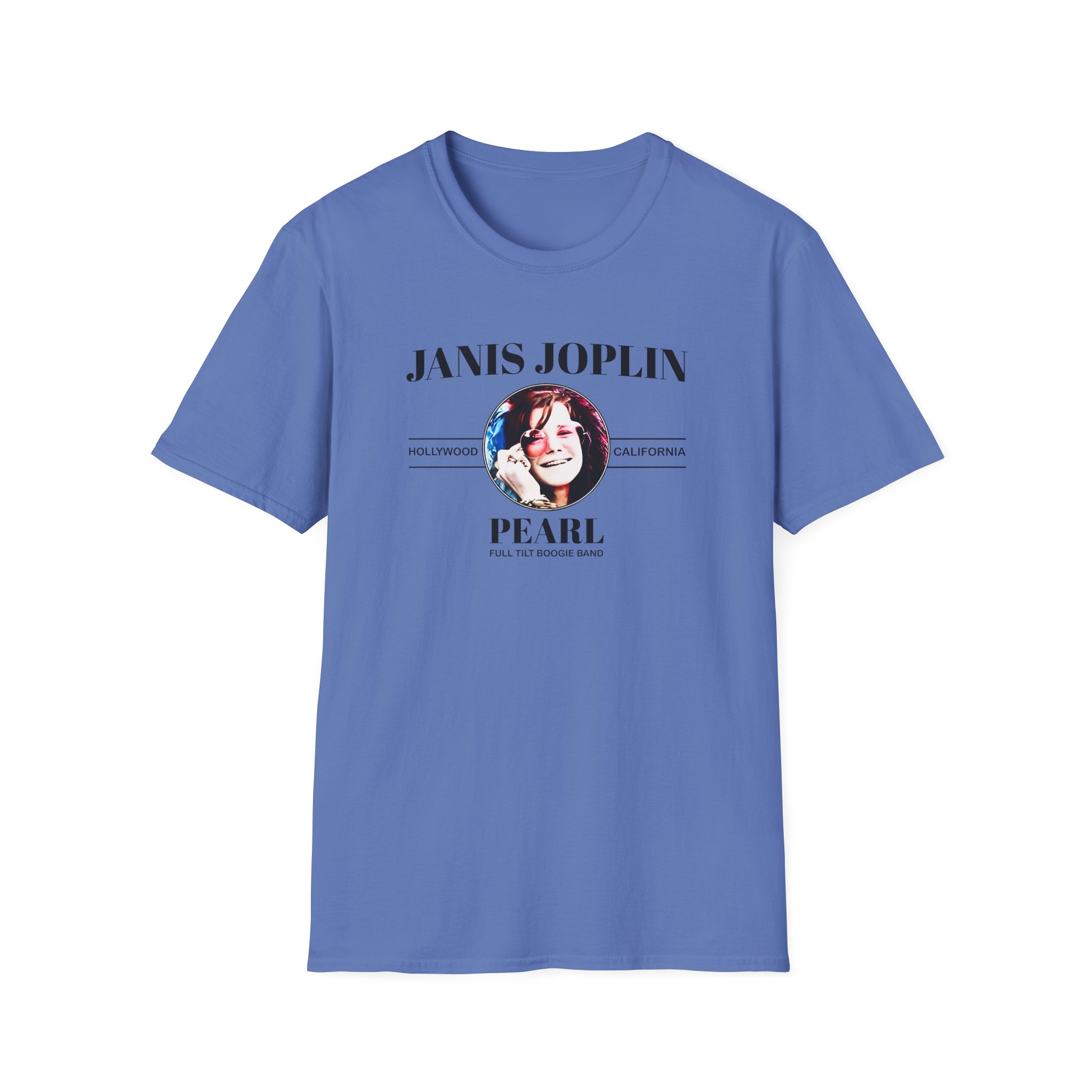 Janis Joplin Pearl Unisex Softstyle T-shirt - Image 27