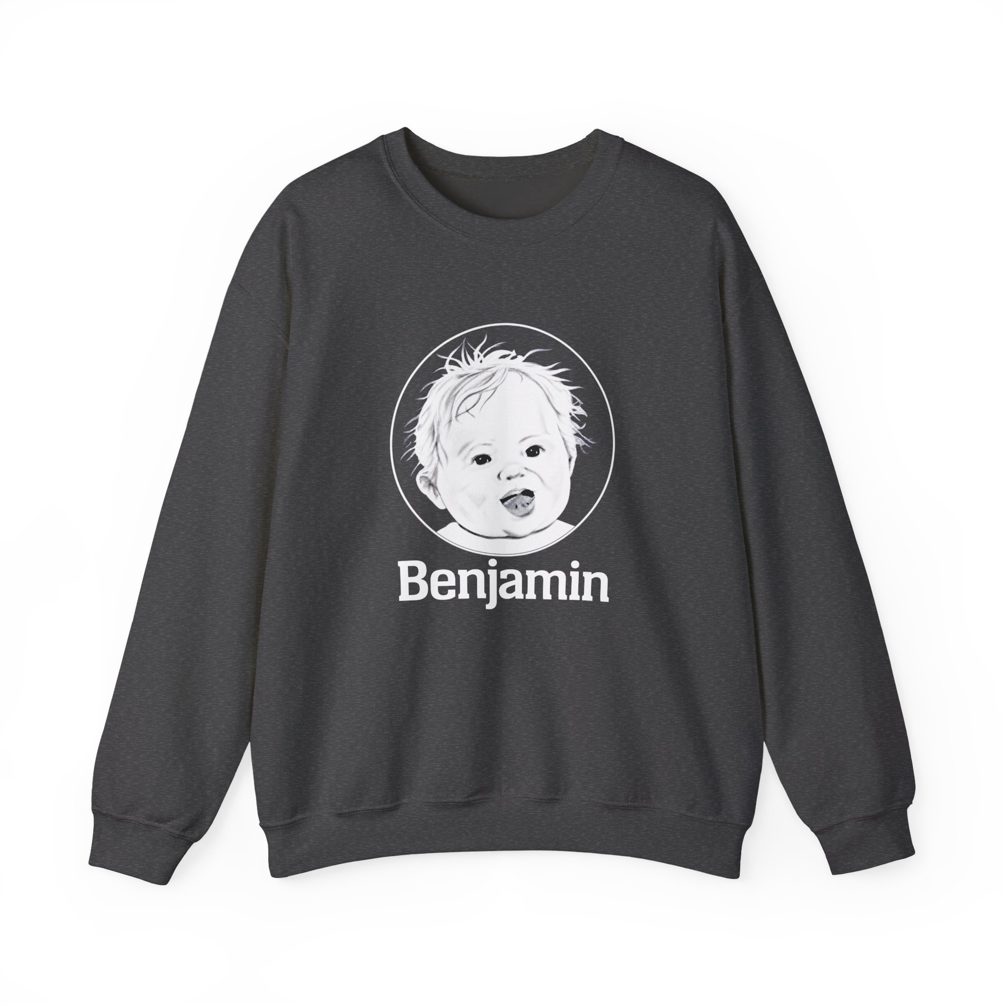 Garrett Watts Baby Benjamin Unisex Heavy Blend™ Crewneck Sweatshirt - Image 13