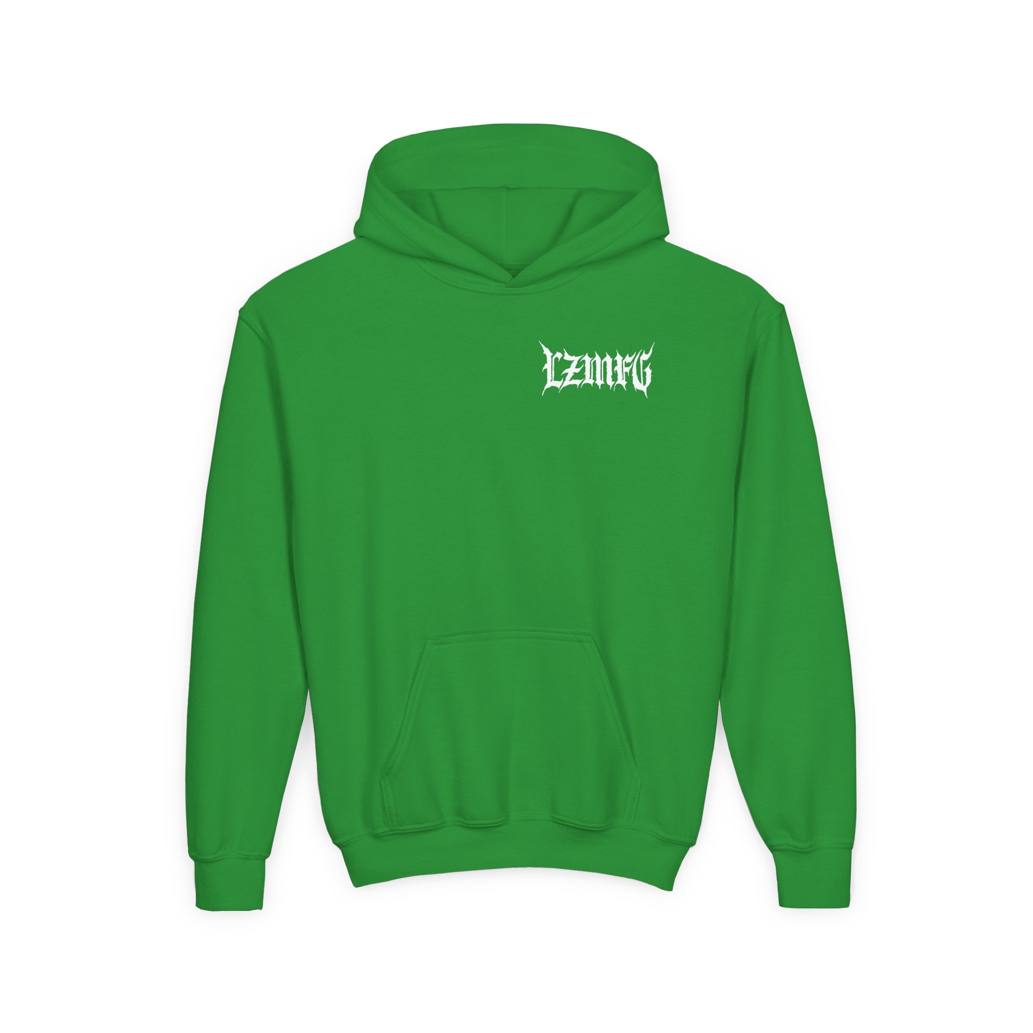 Adam LZ Metal Youth Heavy Blend Hooded Sweatshirt - Image 7