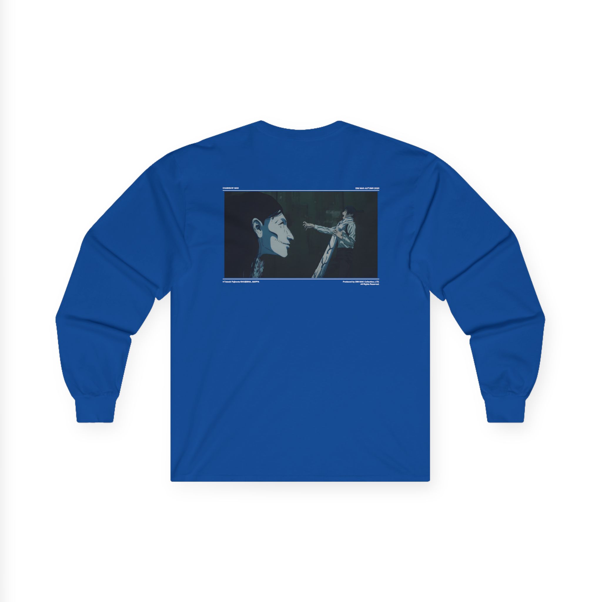 Chainsaw Man X Dim Mak Aki Unisex Ultra Cotton Long Sleeve Tee - Image 12