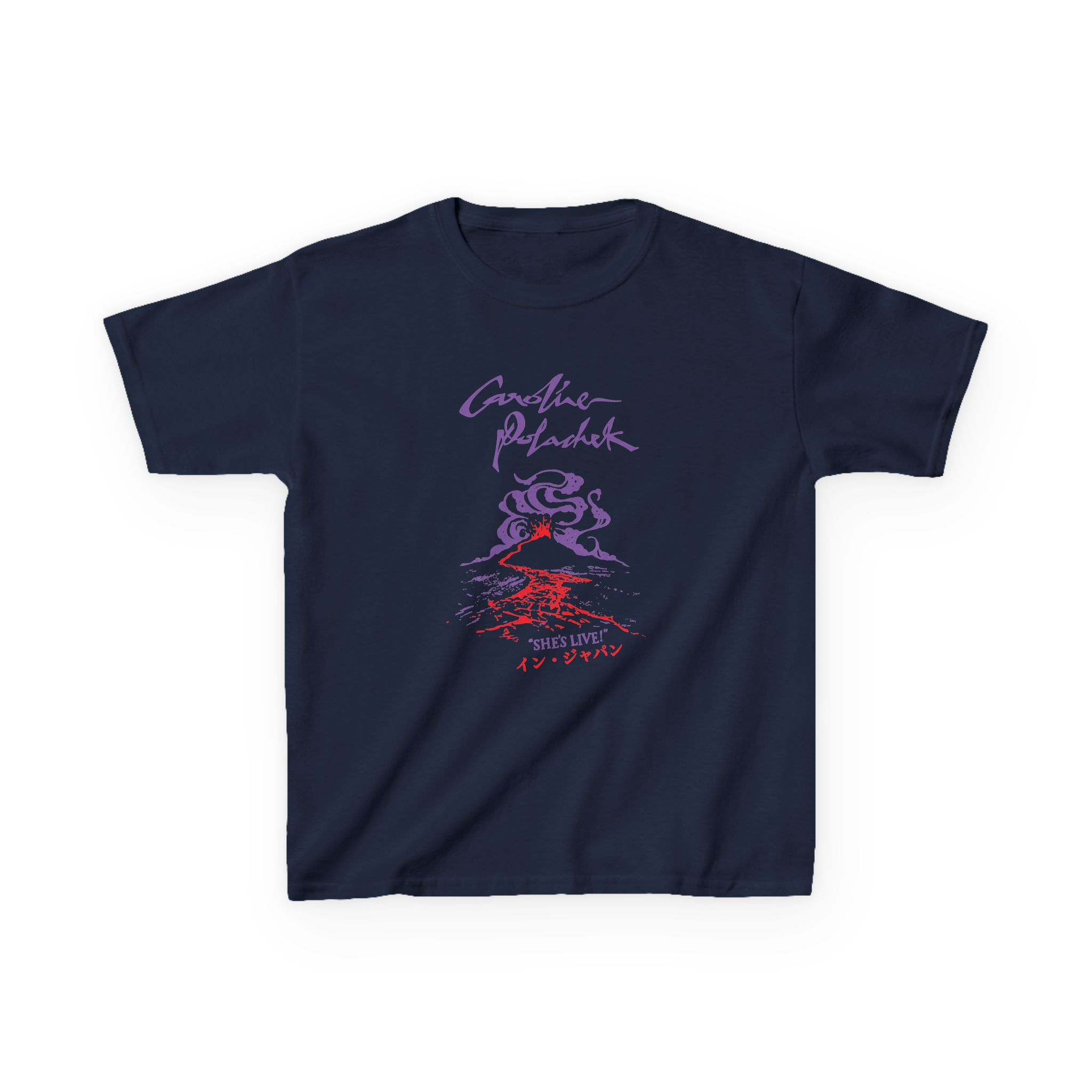 Caroline Polachek Japan Tour Kids Heavy Cotton™ Tee - Image 5
