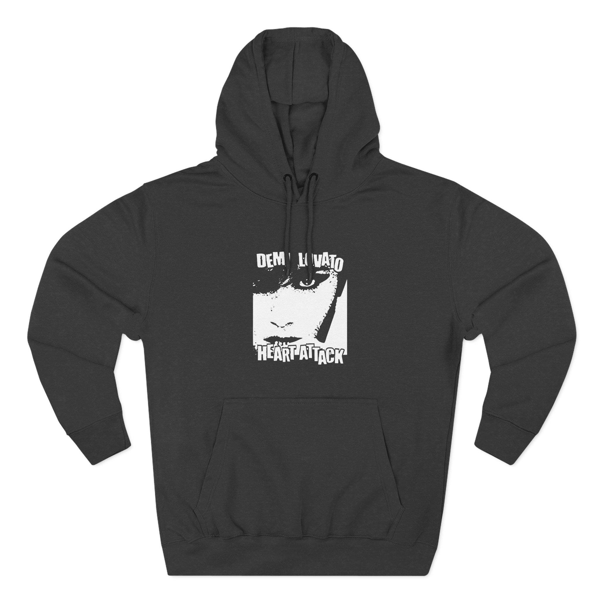 D L Heart Attack Anniversary Three-Panel Fleece Hoodie