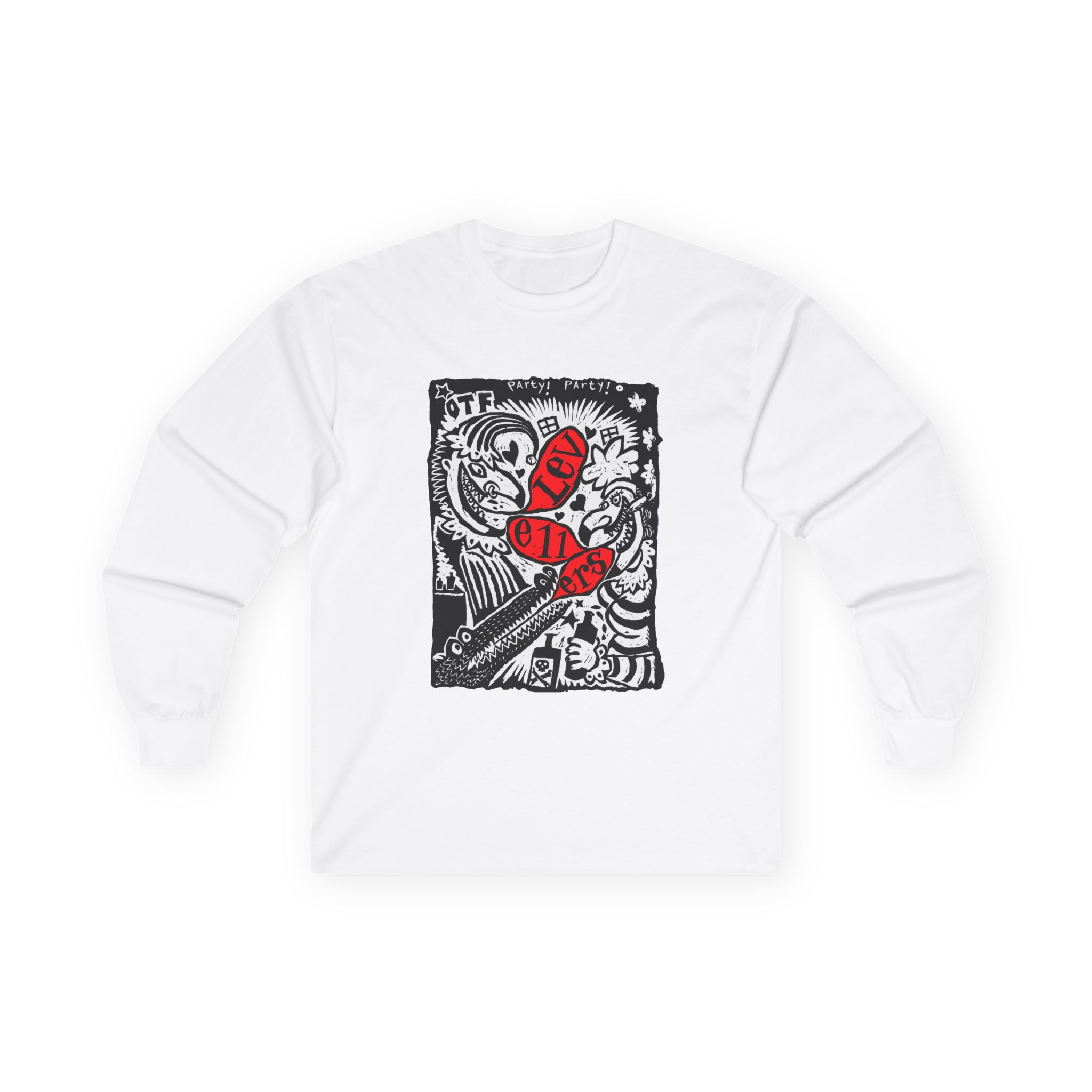 Levellers Party Party Unisex Ultra Cotton Long Sleeve Tee - Image 3