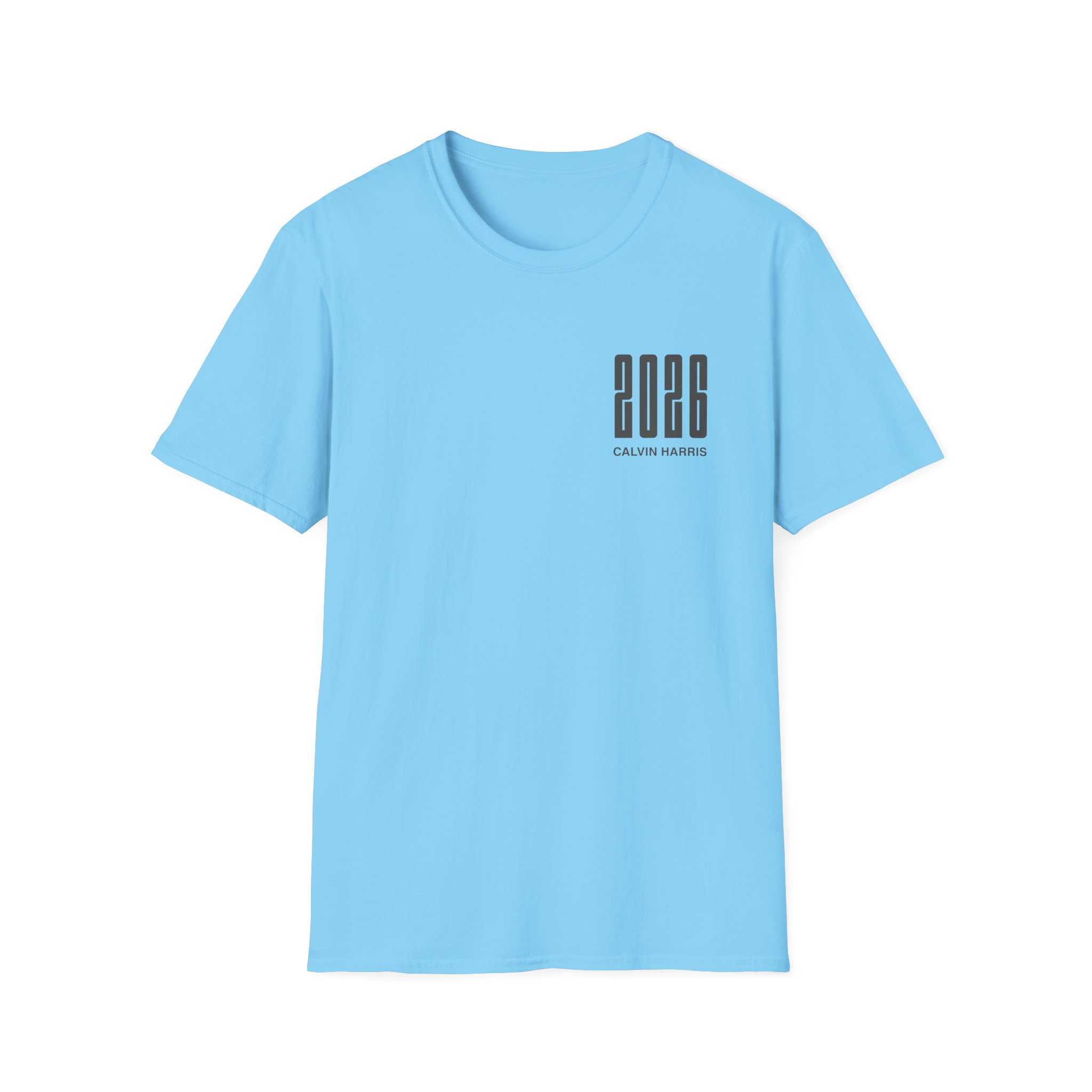 Calvin Harris Malahide Castle Tour Unisex Softstyle T-Shirt - Image 21