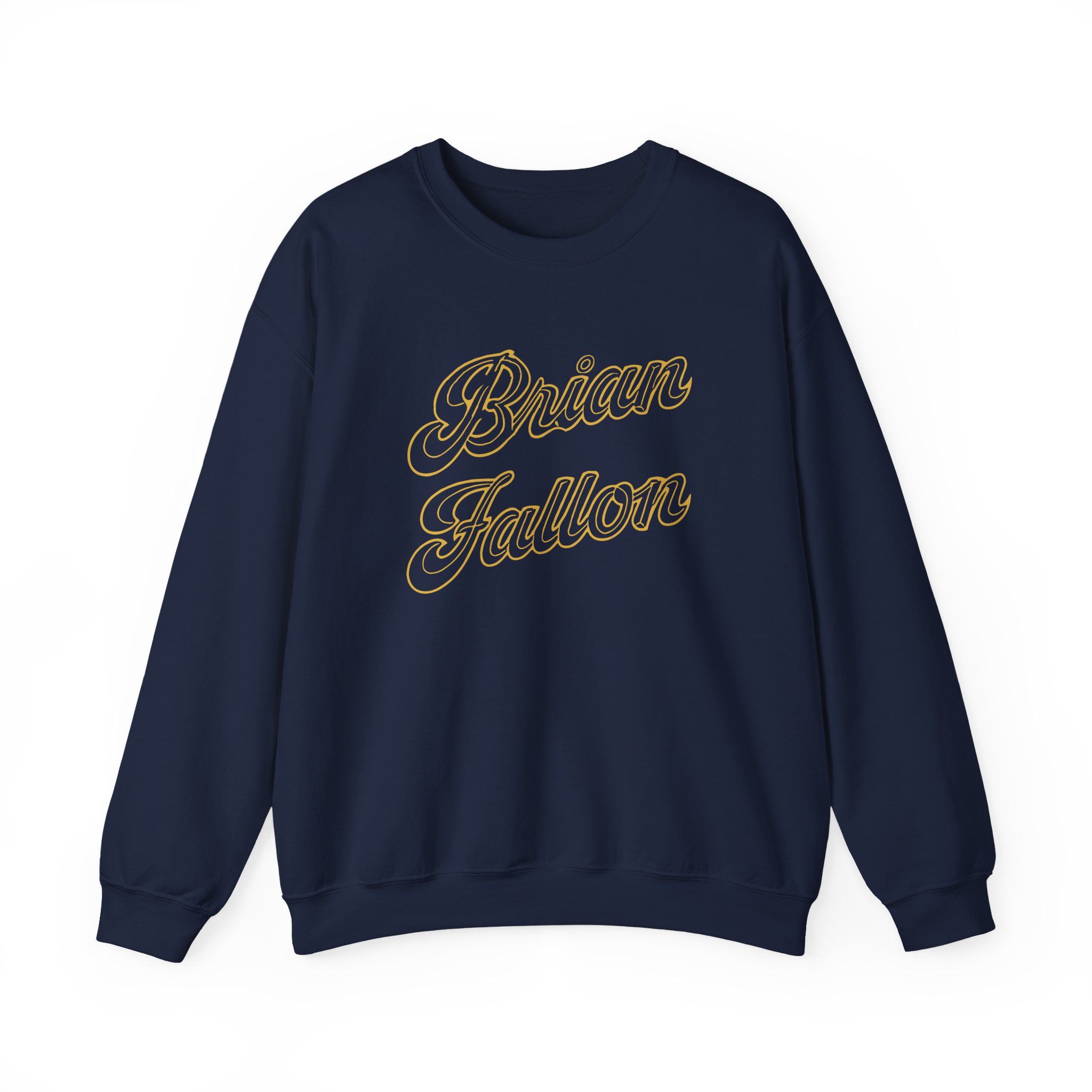 Brian Fallon Gold Text Unisex Heavy Blend™ Crewneck Sweatshirt - Image 11