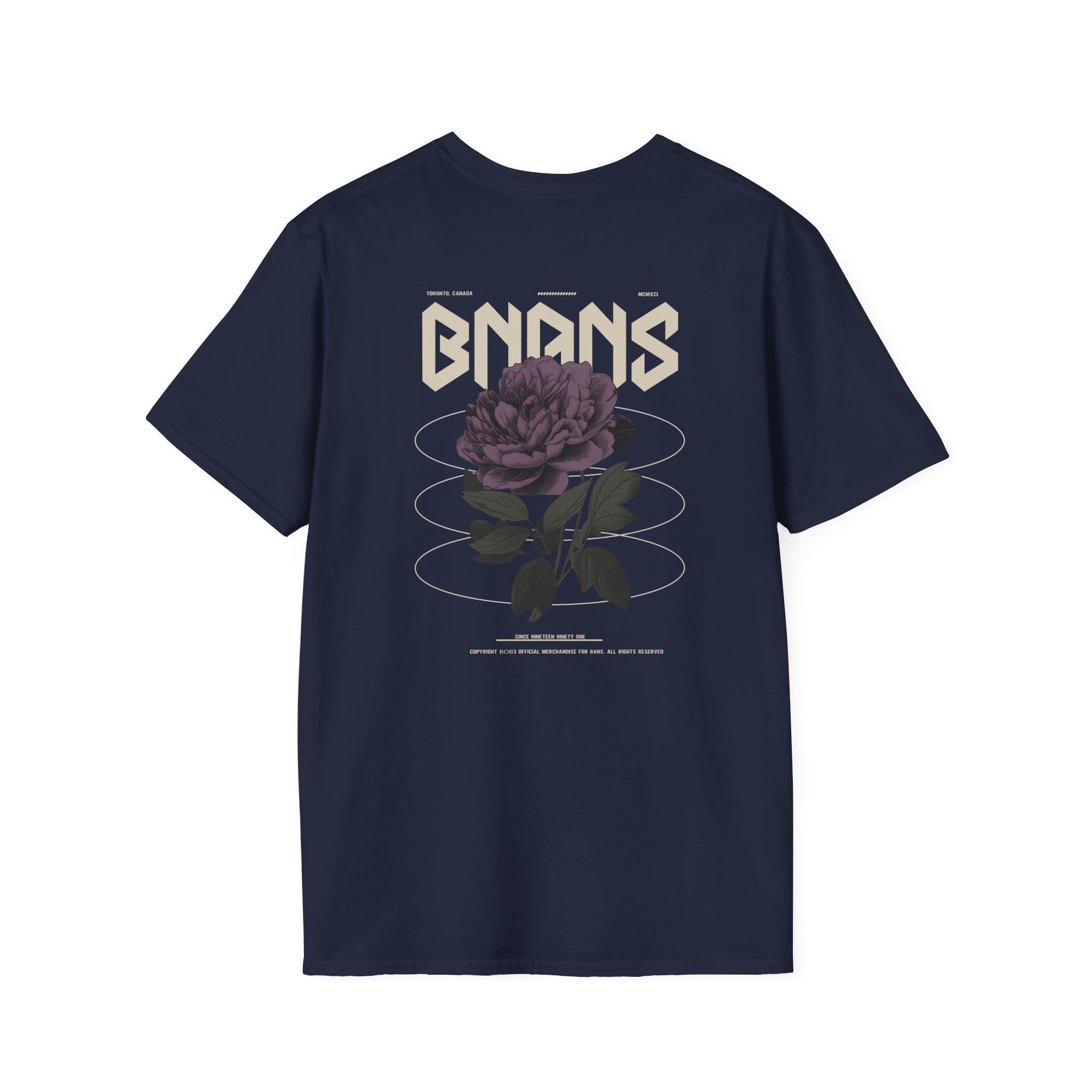 Shroud Into The Wild Bnans Unisex Softstyle T-Shirt - Image 4