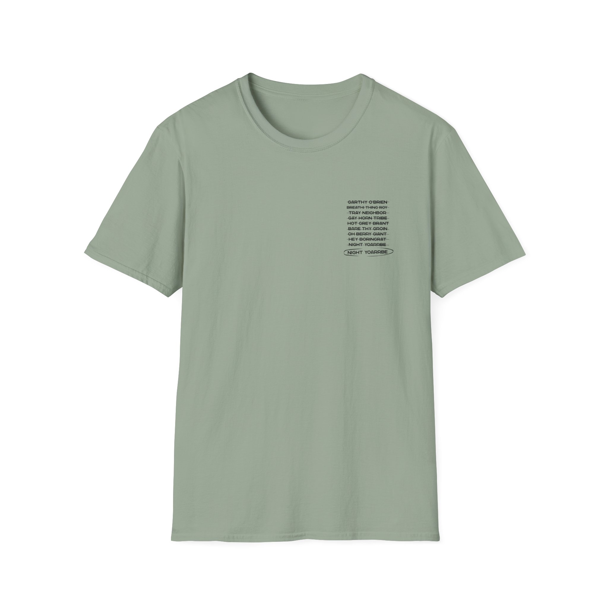 Dropout Night Yorb Anagram Unisex Softstyle T-Shirt - Image 13