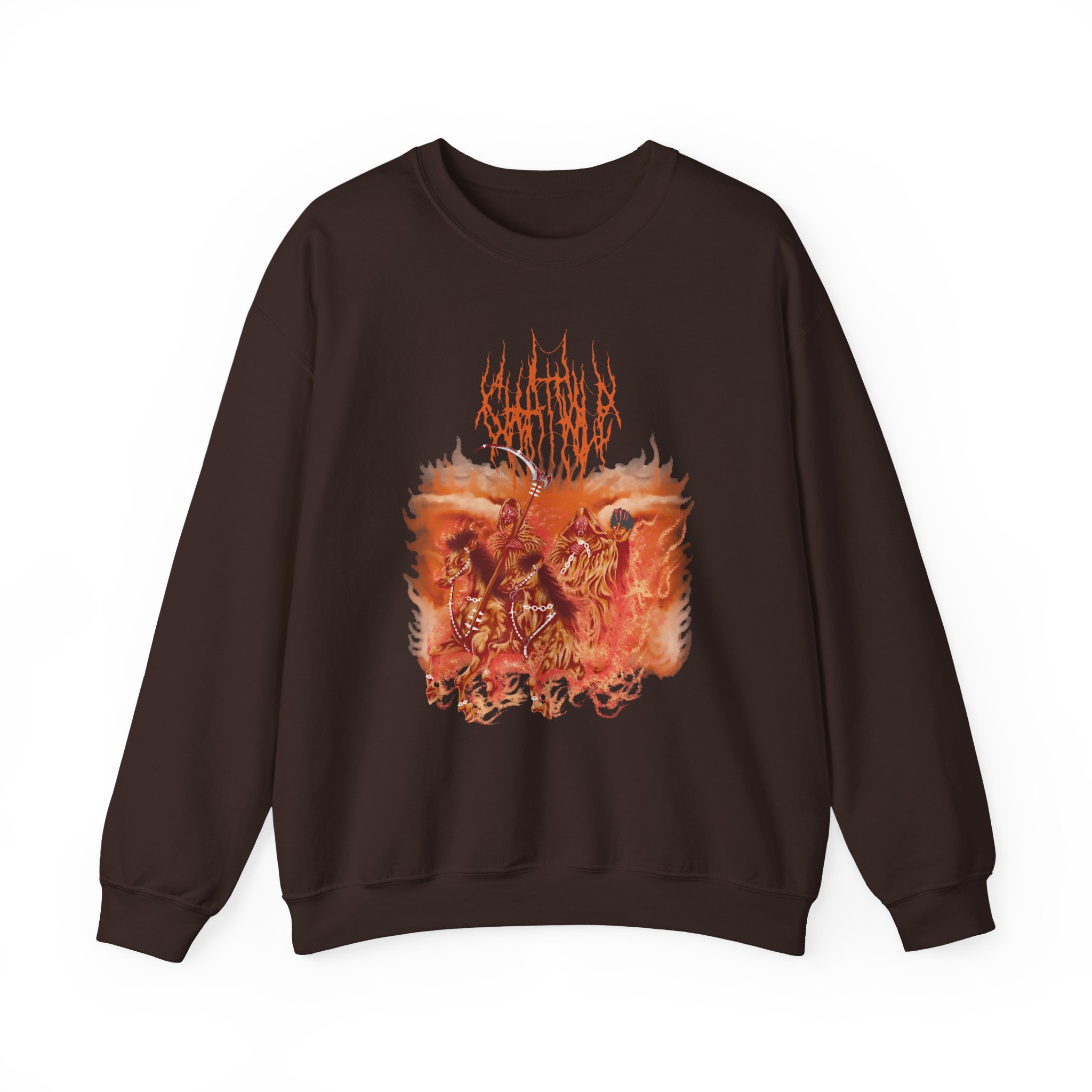 Chat Pile No Way Out Unisex Heavy Blend™ Crewneck Sweatshirt - Image 3