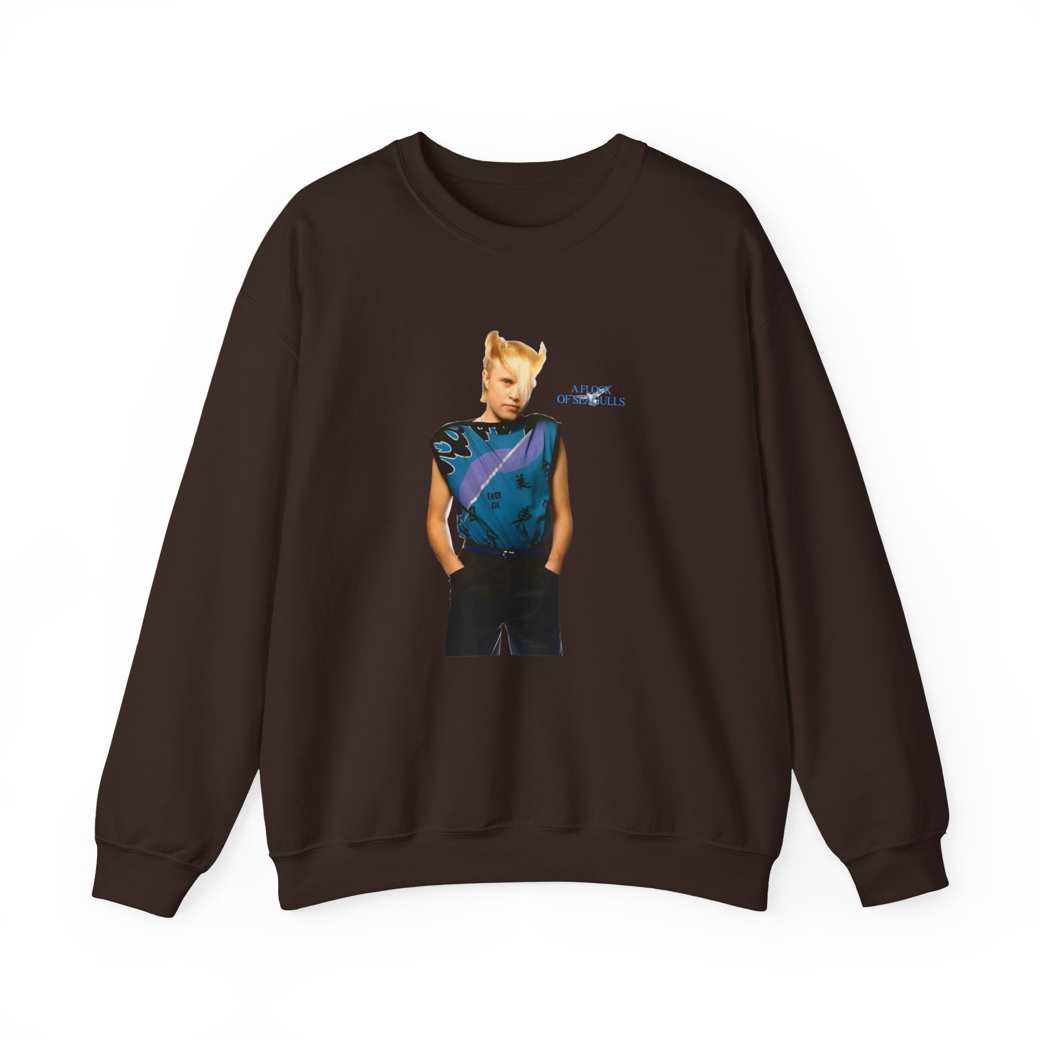 A Flock of Seagulls Mike Score Unisex Heavy Blend™ Crewneck Sweatshirt - Image 3