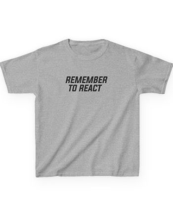 Jenny Holzer Remember to React Kids Heavy Cotton™ Tee