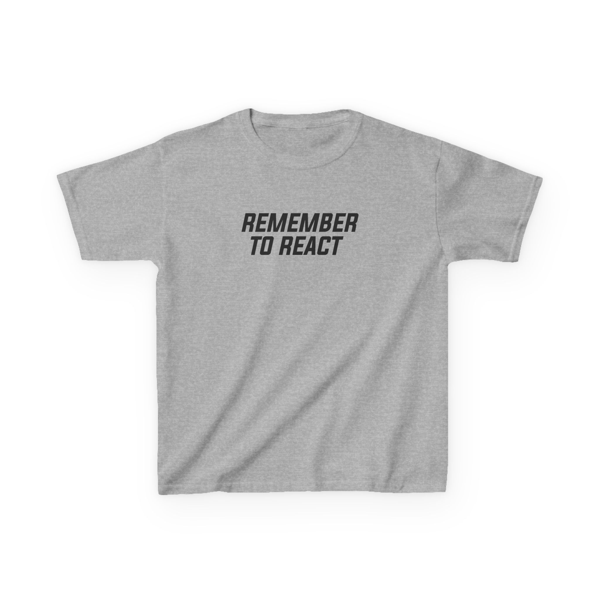 Jenny Holzer Remember to React Kids Heavy Cotton™ Tee
