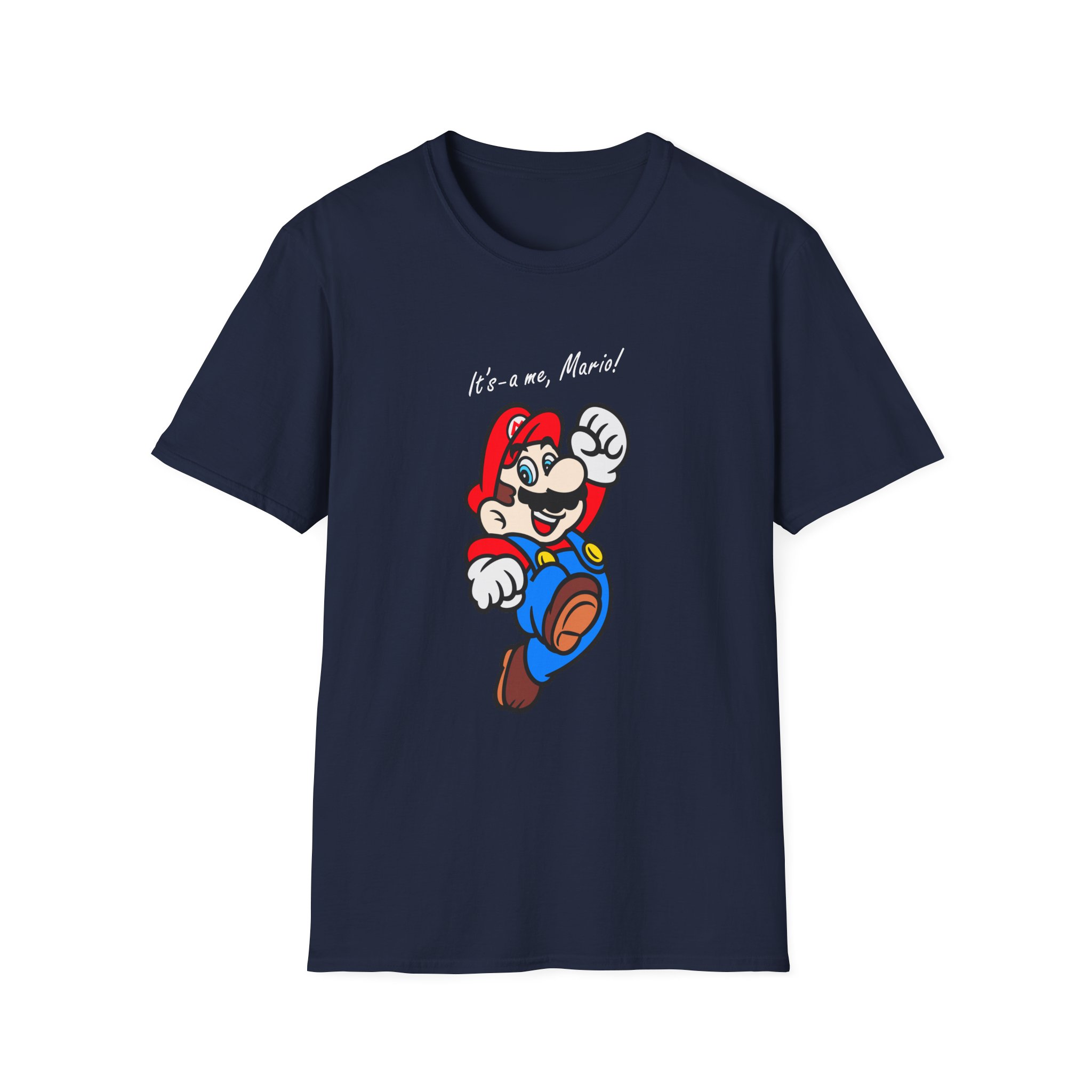 NTD It's-a Me, Mario Unisex Softstyle T-Shirt - Image 17
